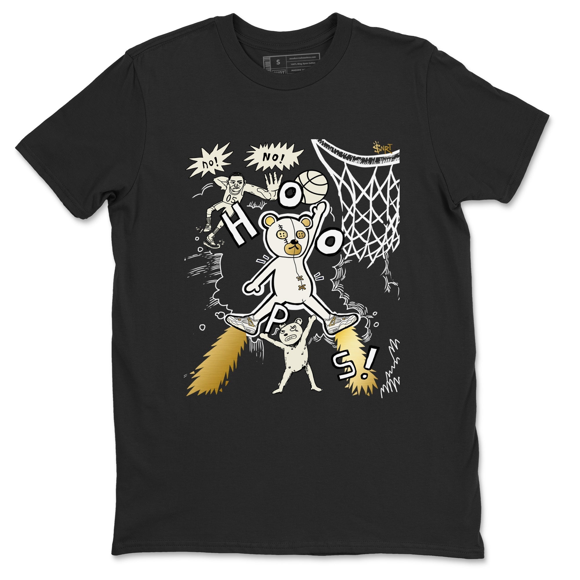 Stop The Bear snkmatch Tees - Air Jordan 4 Sail 2024