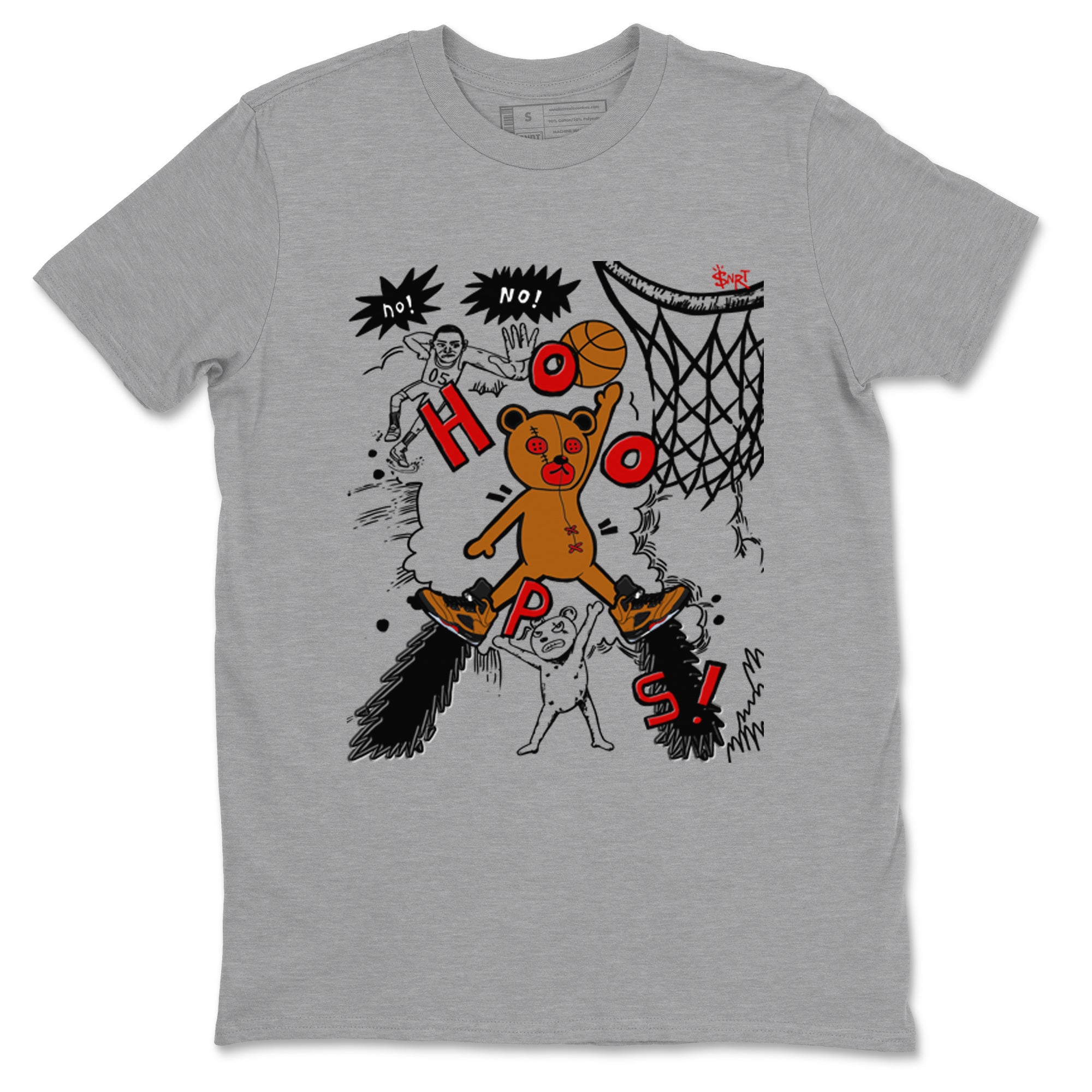 Stop The Bear snkmatch Tees - Air Jordan 5 Archaeo Brown