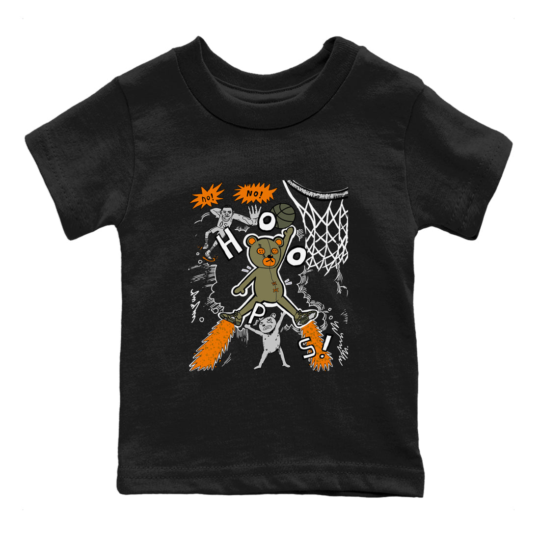 Stop The Bear snkmatch Tees Kids - Air Jordan 5 Olive