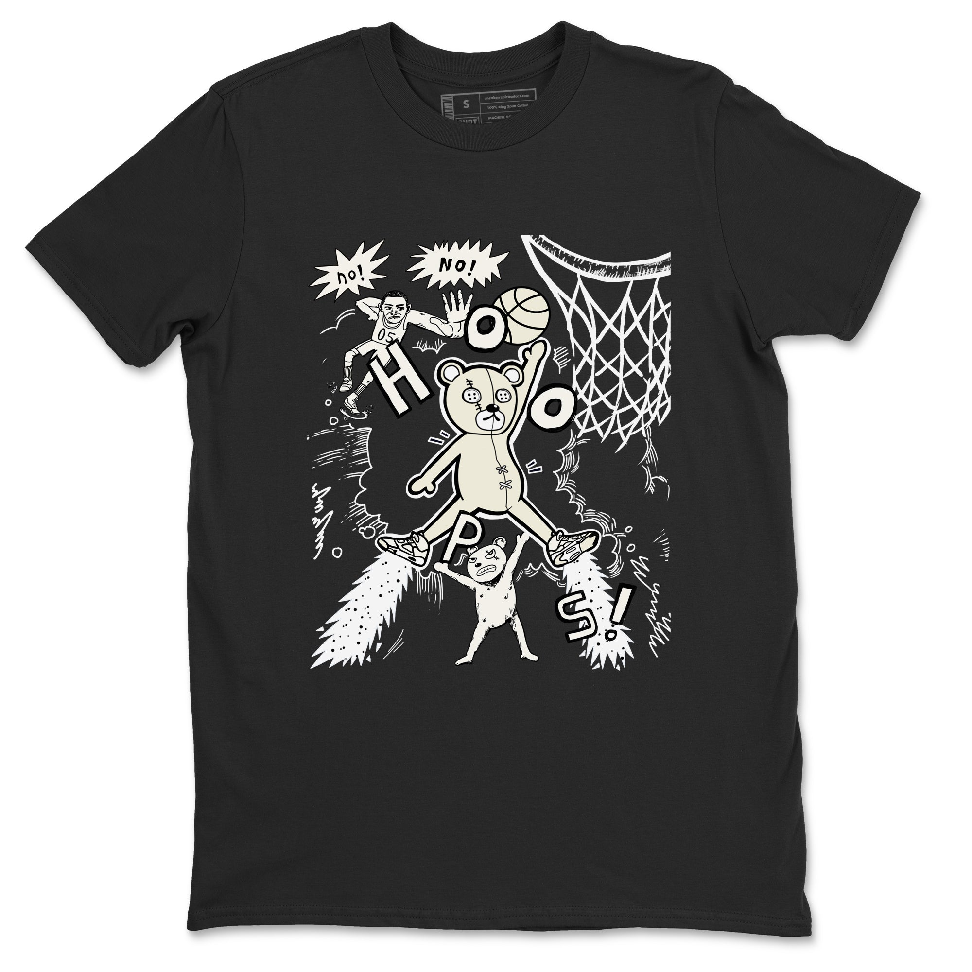 Stop The Bear snkmatch Tees - Air Jordan 5 Sail