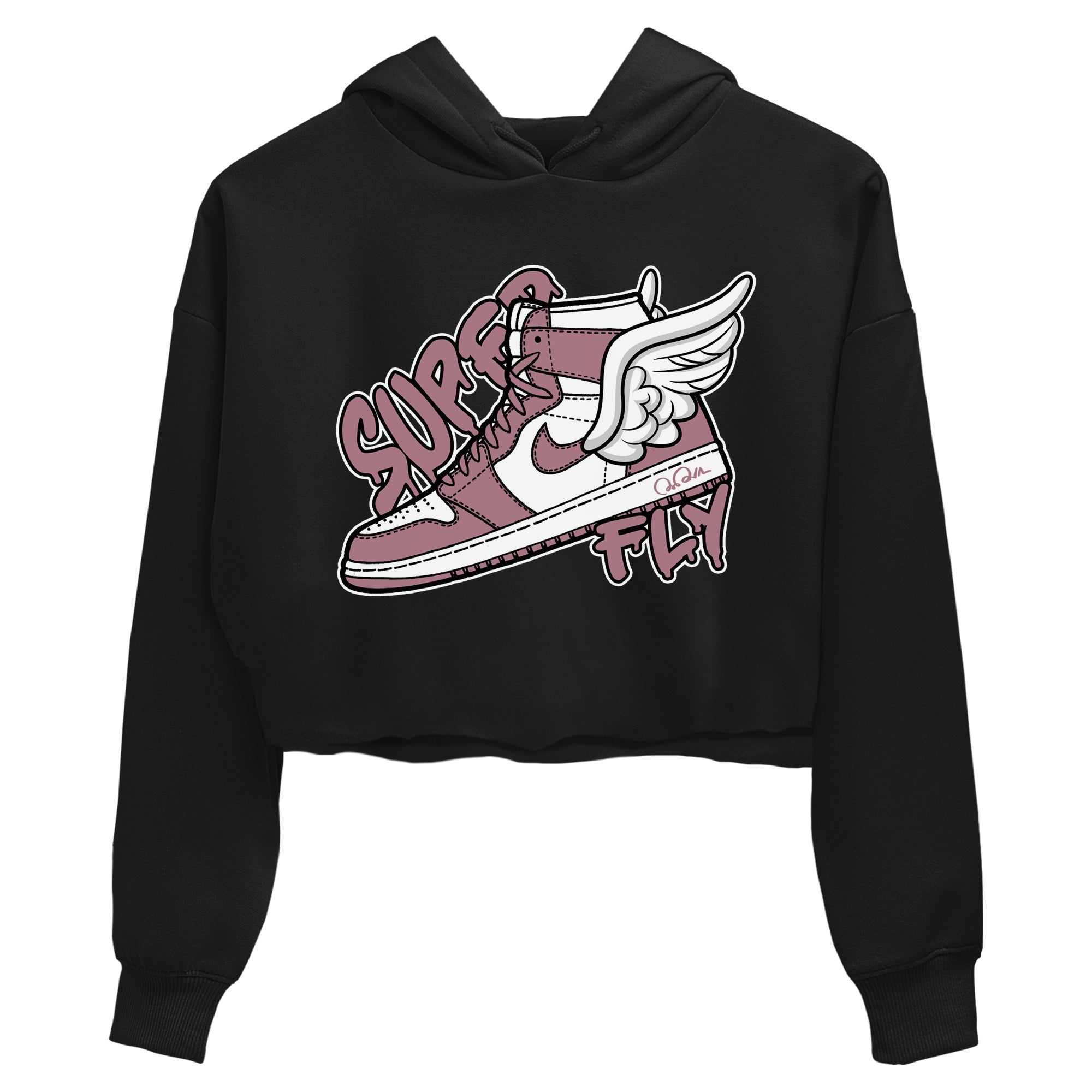 Super Fly snkmatch Women's Top - Air Jordan 1 Mauve