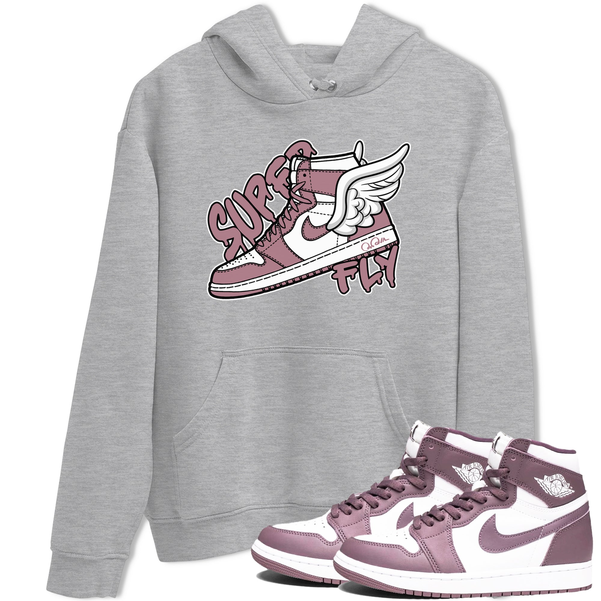 Super Fly snkmatch Tee - Air Jordan 1 Mauve
