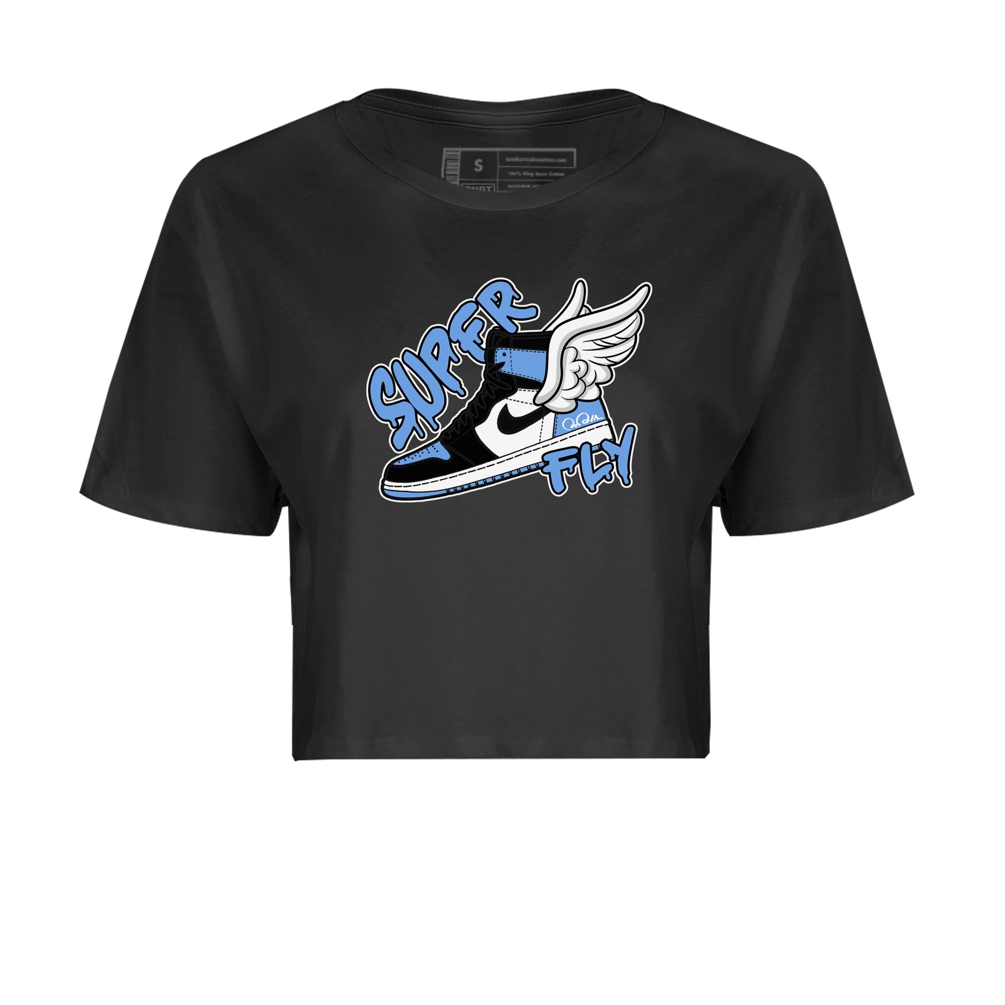 Super Fly Women's Tops - Air Jordan 1 UNC Toe