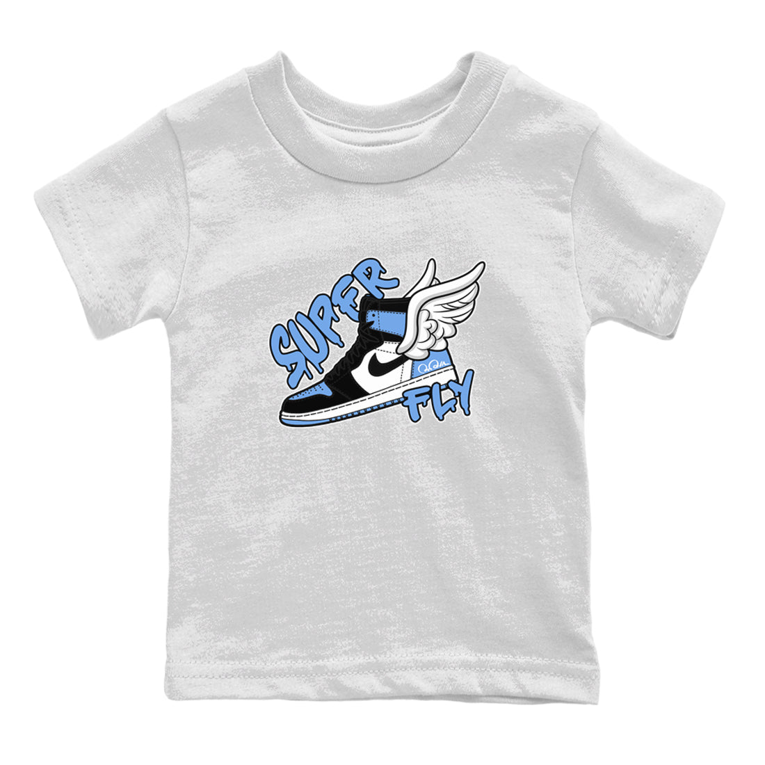 Super Fly Kids Tops - Air Jordan 1 UNC Toe