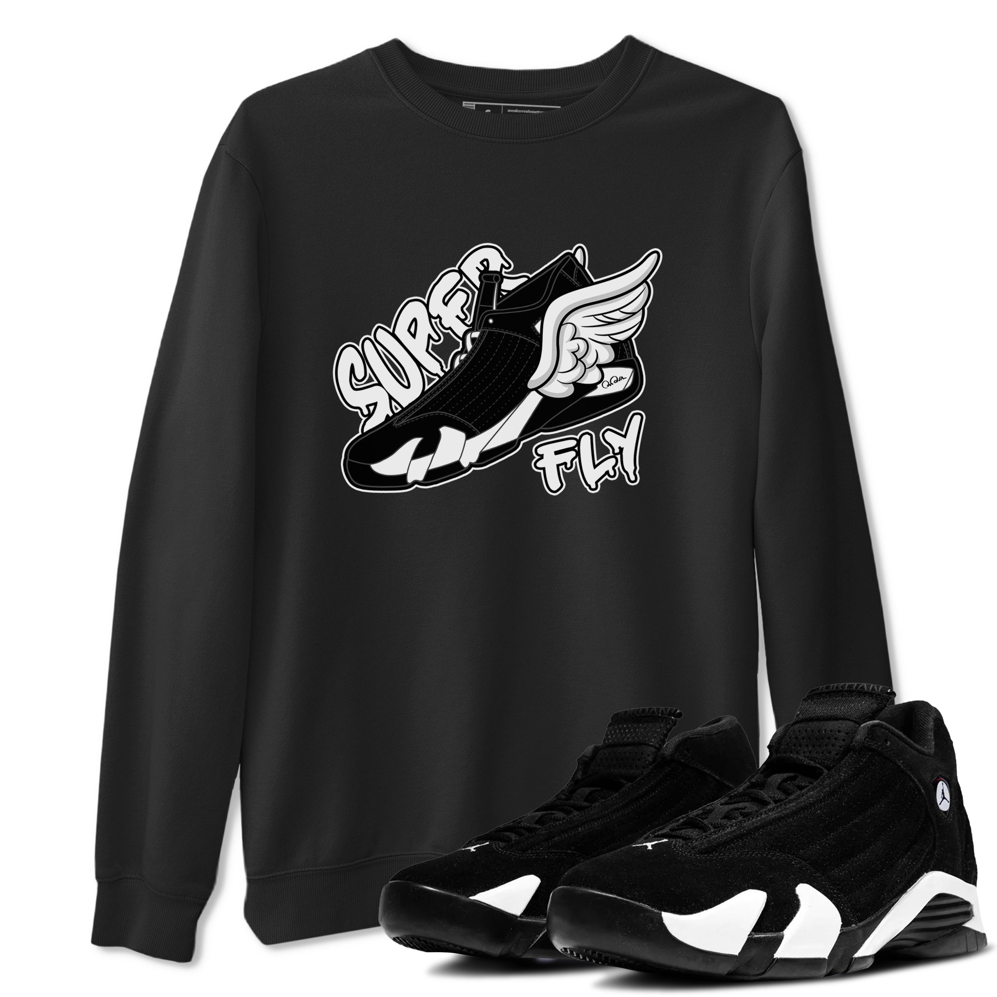 Super Fly snkmatch Tee - Air Jordan 14 Panda