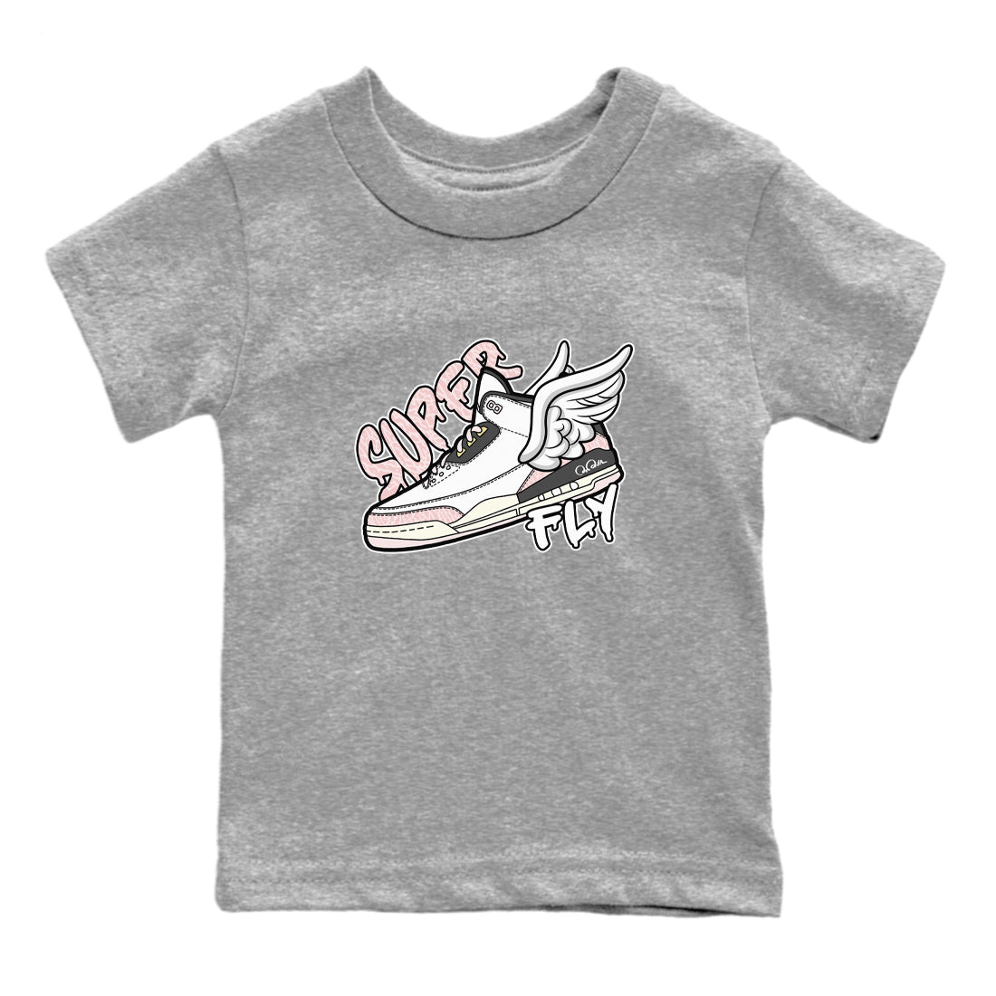 Super Fly snkmatch Tees Kids - Air Jordan 3 Vintage Floral