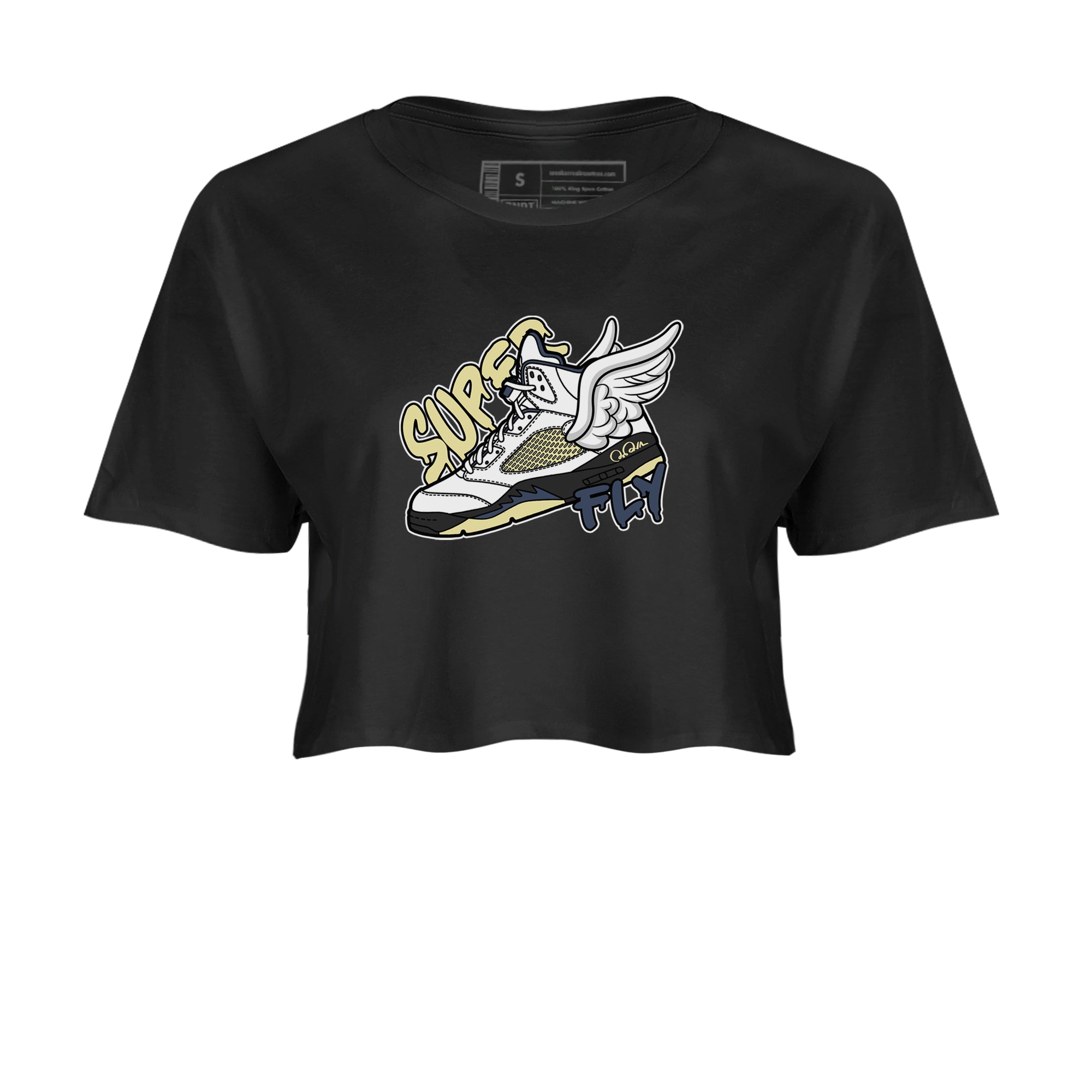 Super Fly snkmatch Women's Top - Air Jordan 5 A Ma Maniere x Photon Dust