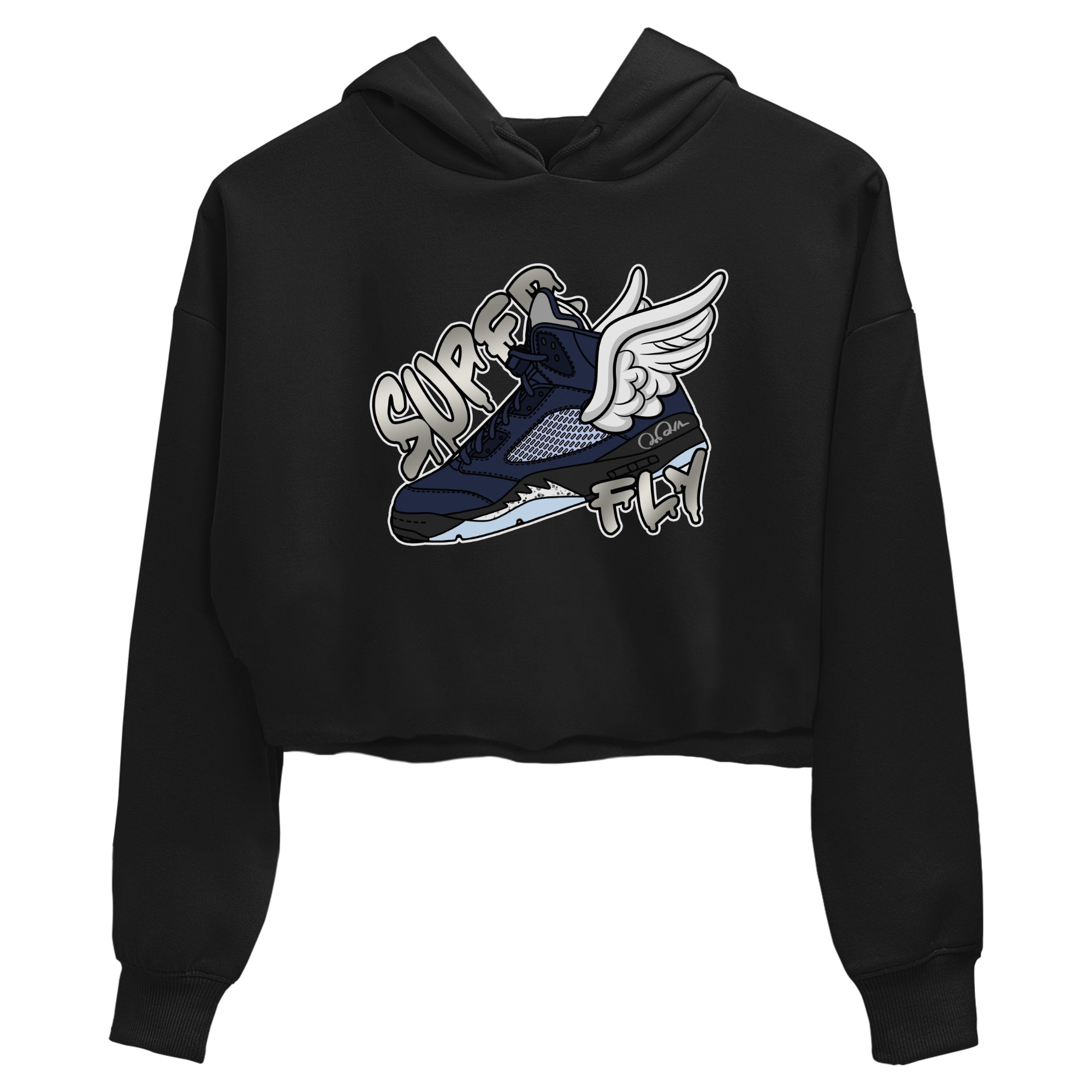 Super Fly Women's Tops - Air Jordan 5 Georgetown
