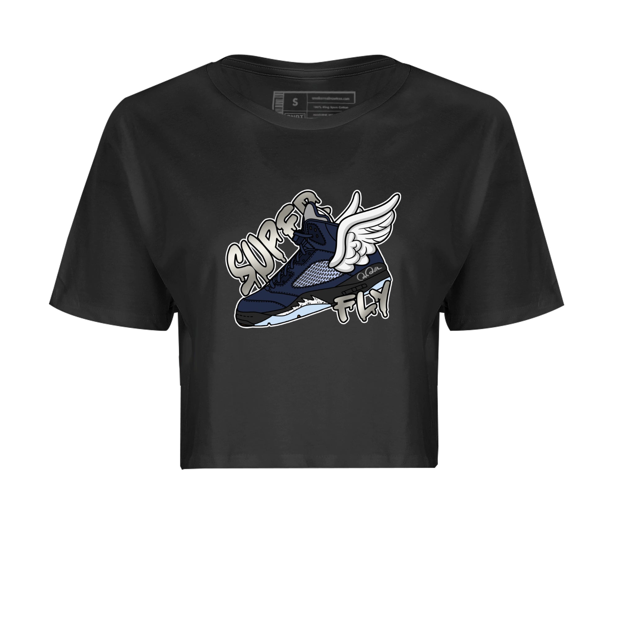 Super Fly Women's Tops - Air Jordan 5 Georgetown