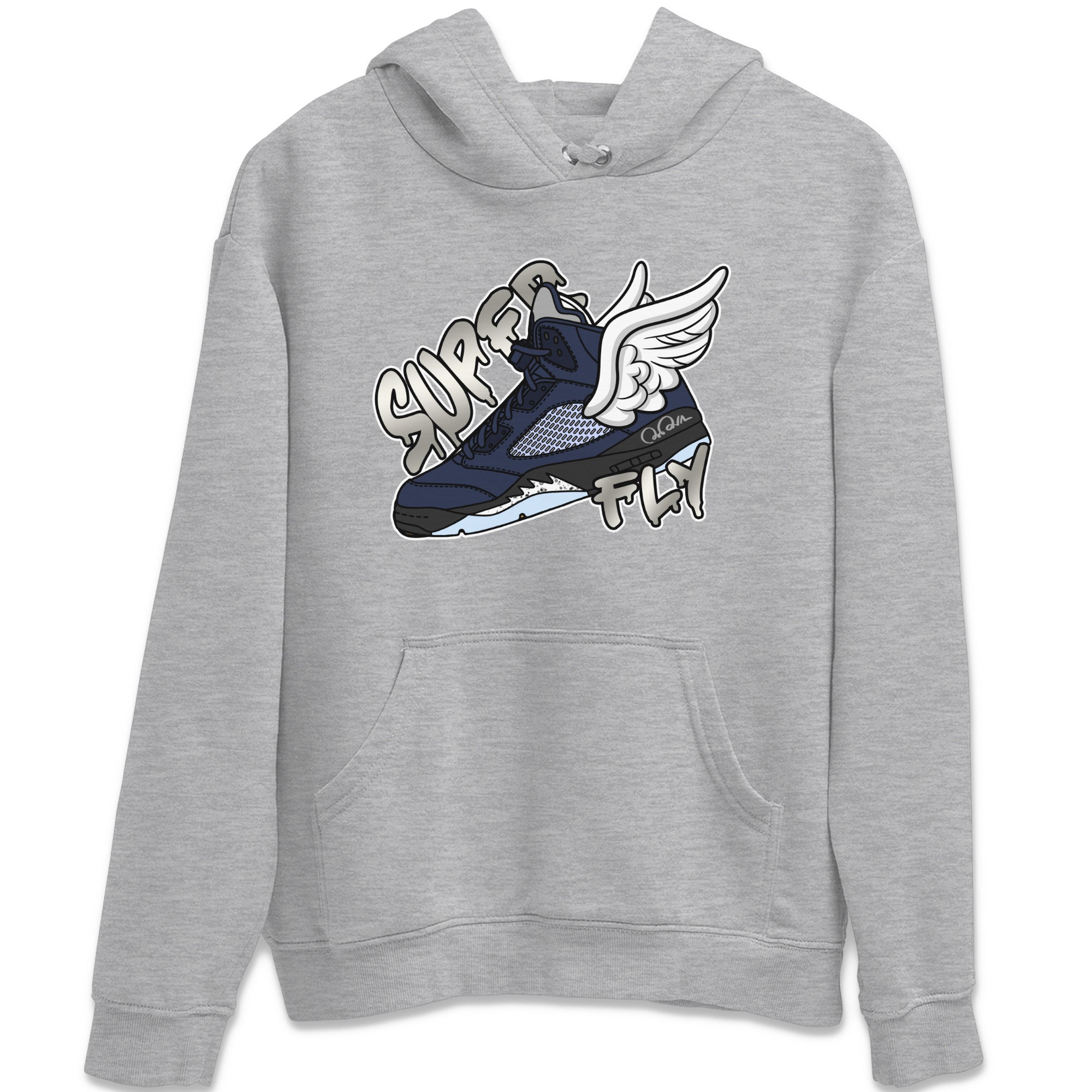 Super Fly Unisex Tops - Air Jordan 5 Georgetown