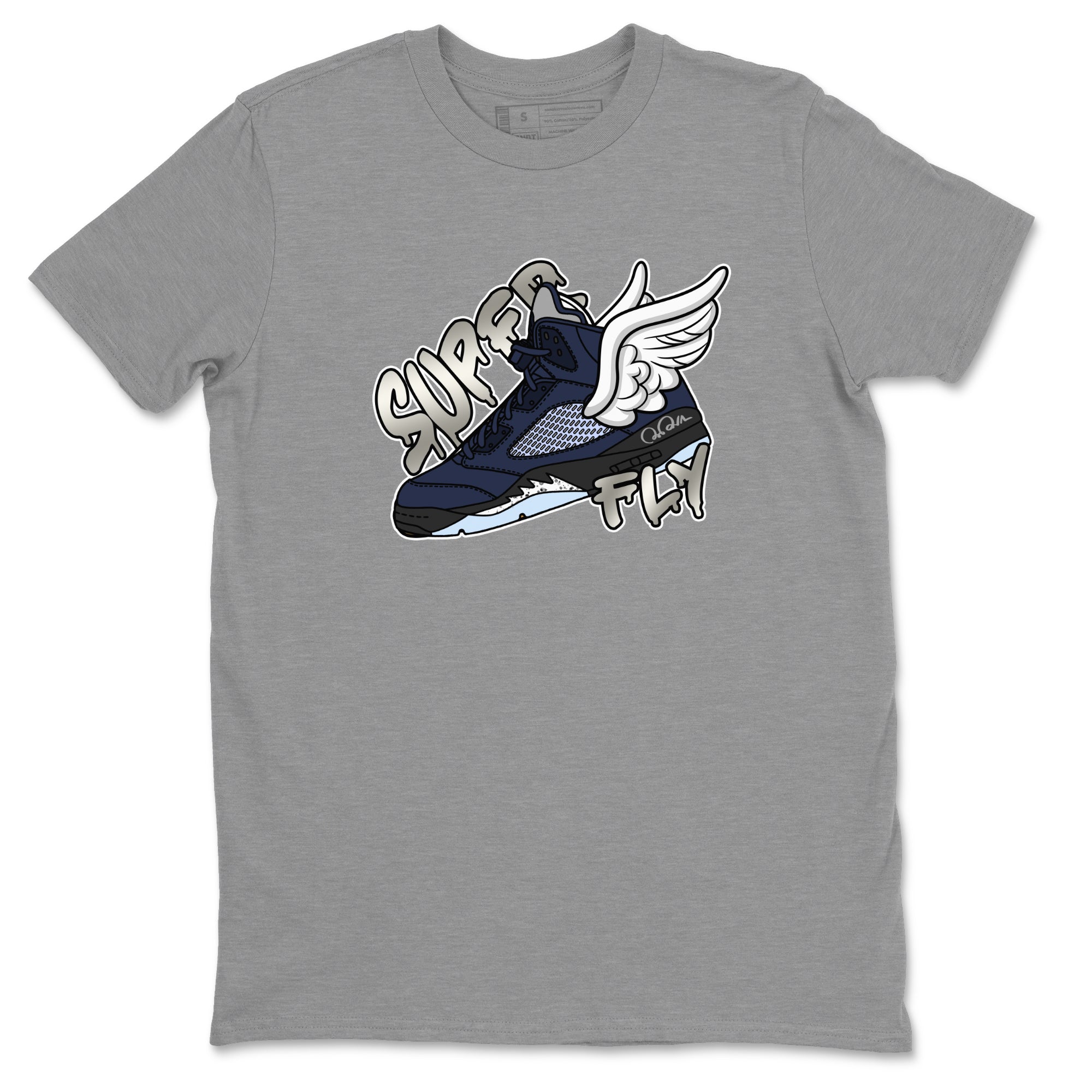 Super Fly Unisex Tops - Air Jordan 5 Georgetown