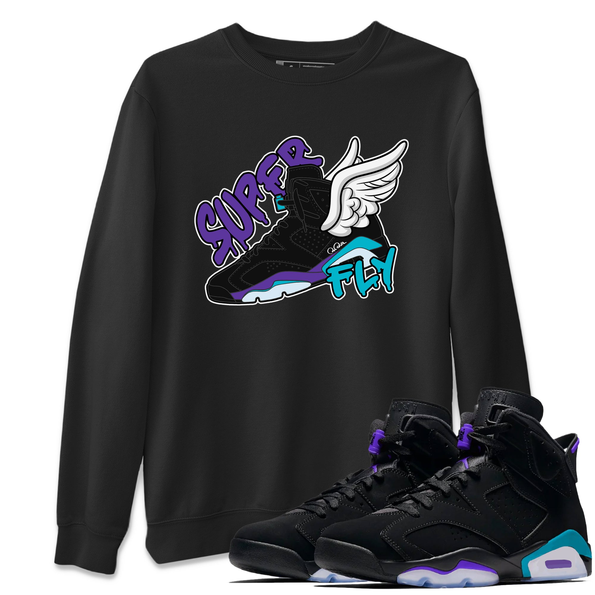 Super Fly Unisex Tops - Air Jordan 6 Aqua