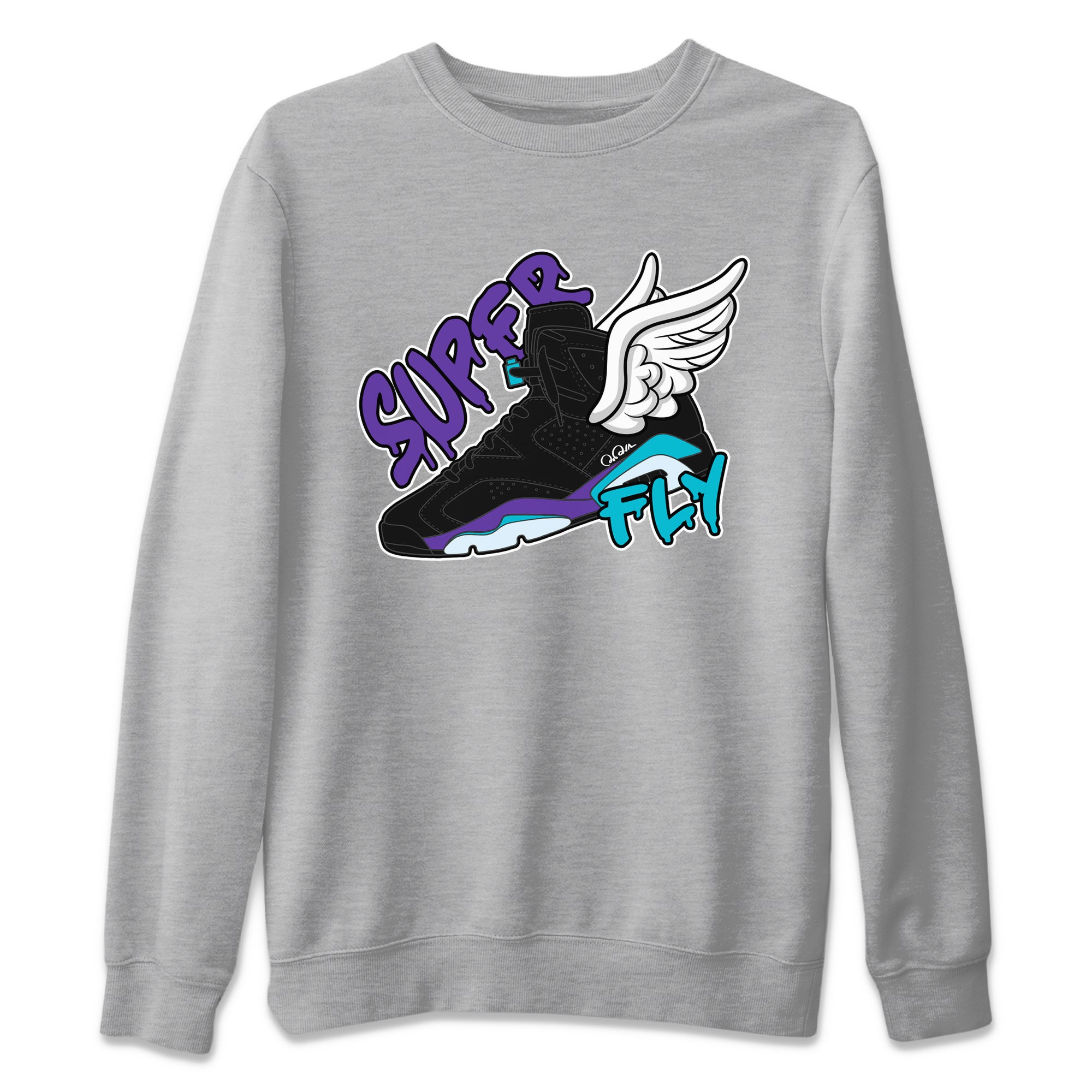 Super Fly Unisex Tops - Air Jordan 6 Aqua