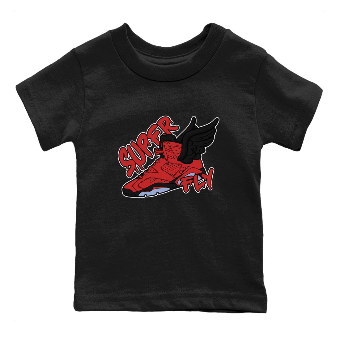 Super Fly Kids Tops - Air Jordan 6 Toro Bravo