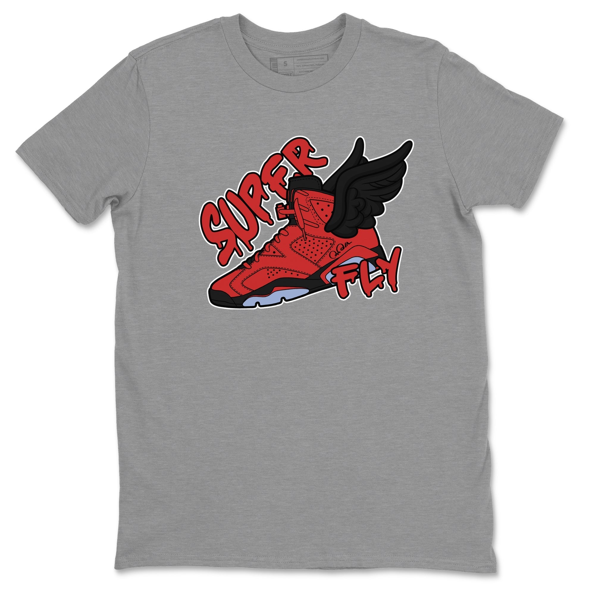 Super Fly Unisex Tops - Air Jordan 6 Toro Bravo