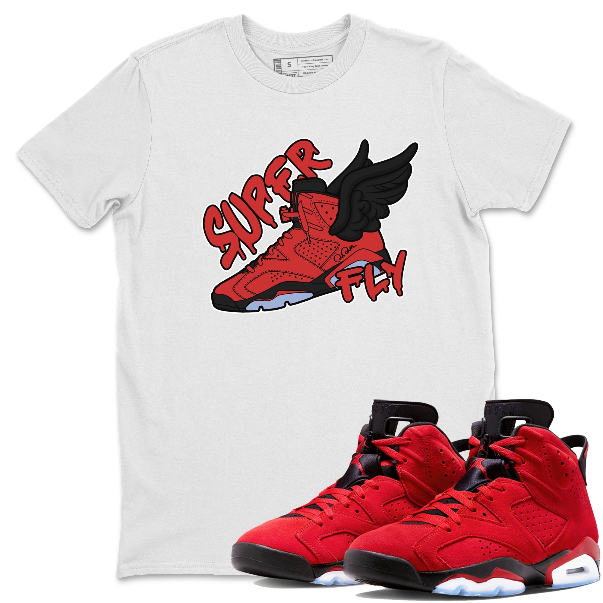 Super Fly Unisex Tops - Air Jordan 6 Toro Bravo