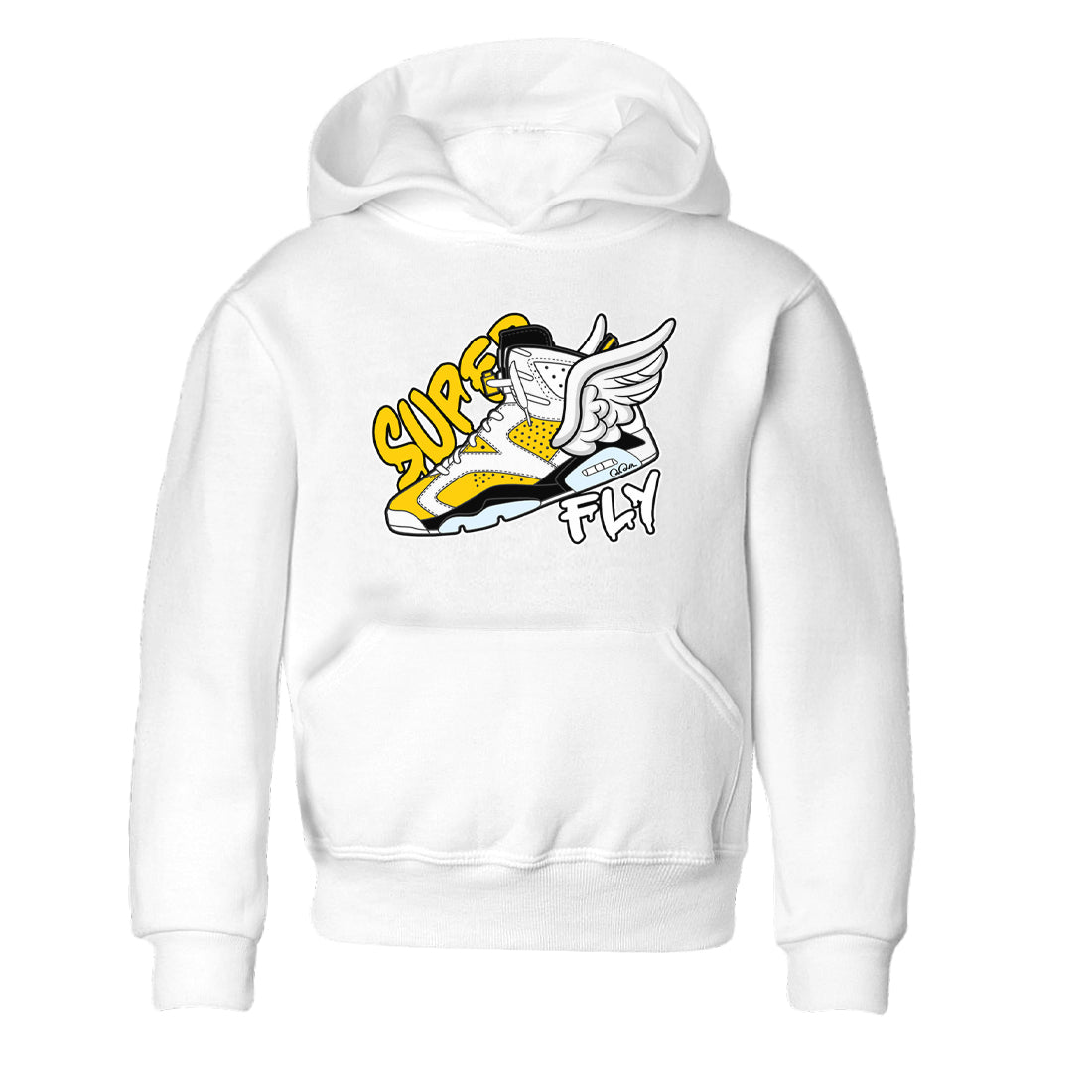 Super Fly snkmatch Tee Kids - Air Jordan 6 Yellow Ochre