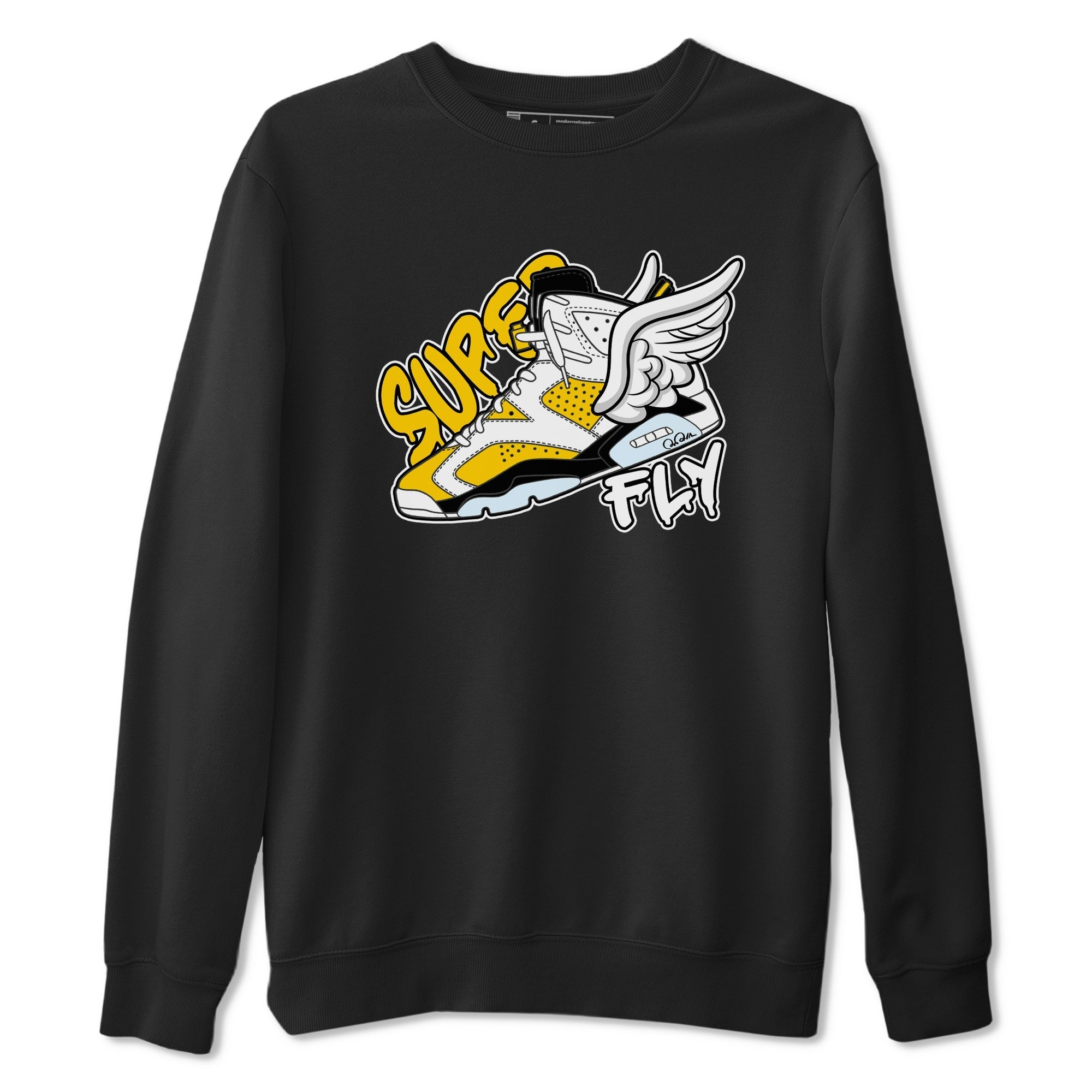 Super Fly snkmatch Tee - Air Jordan 6 Yellow Ochre