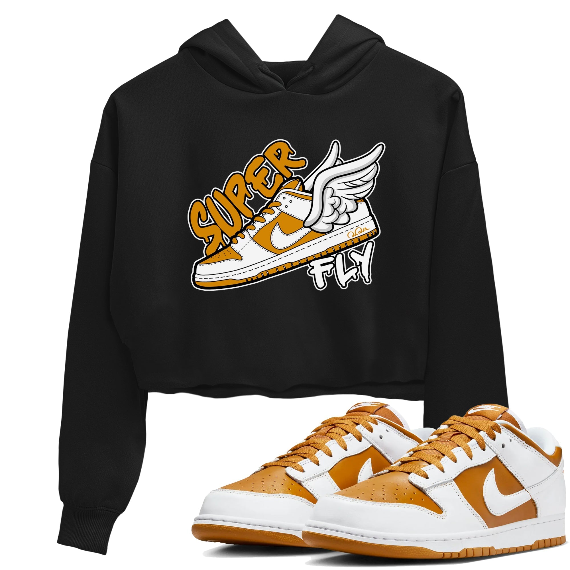 Super Fly snkmatch Women's Top - Dunk Dark Curry