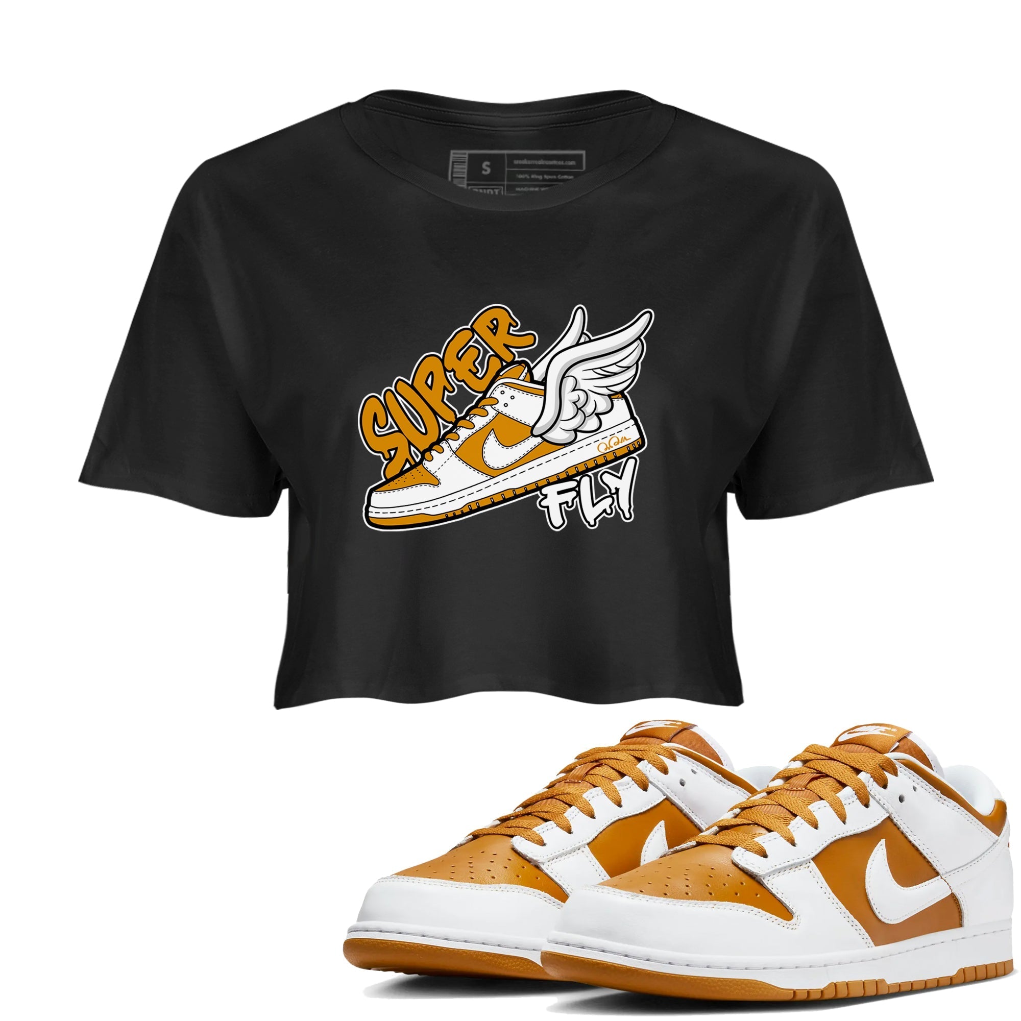 Super Fly snkmatch Women's Top - Dunk Dark Curry