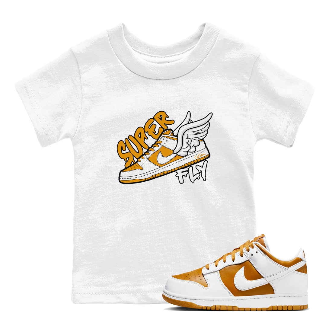 Super Fly snkmatch Tees Kids - Dunk Dark Curry