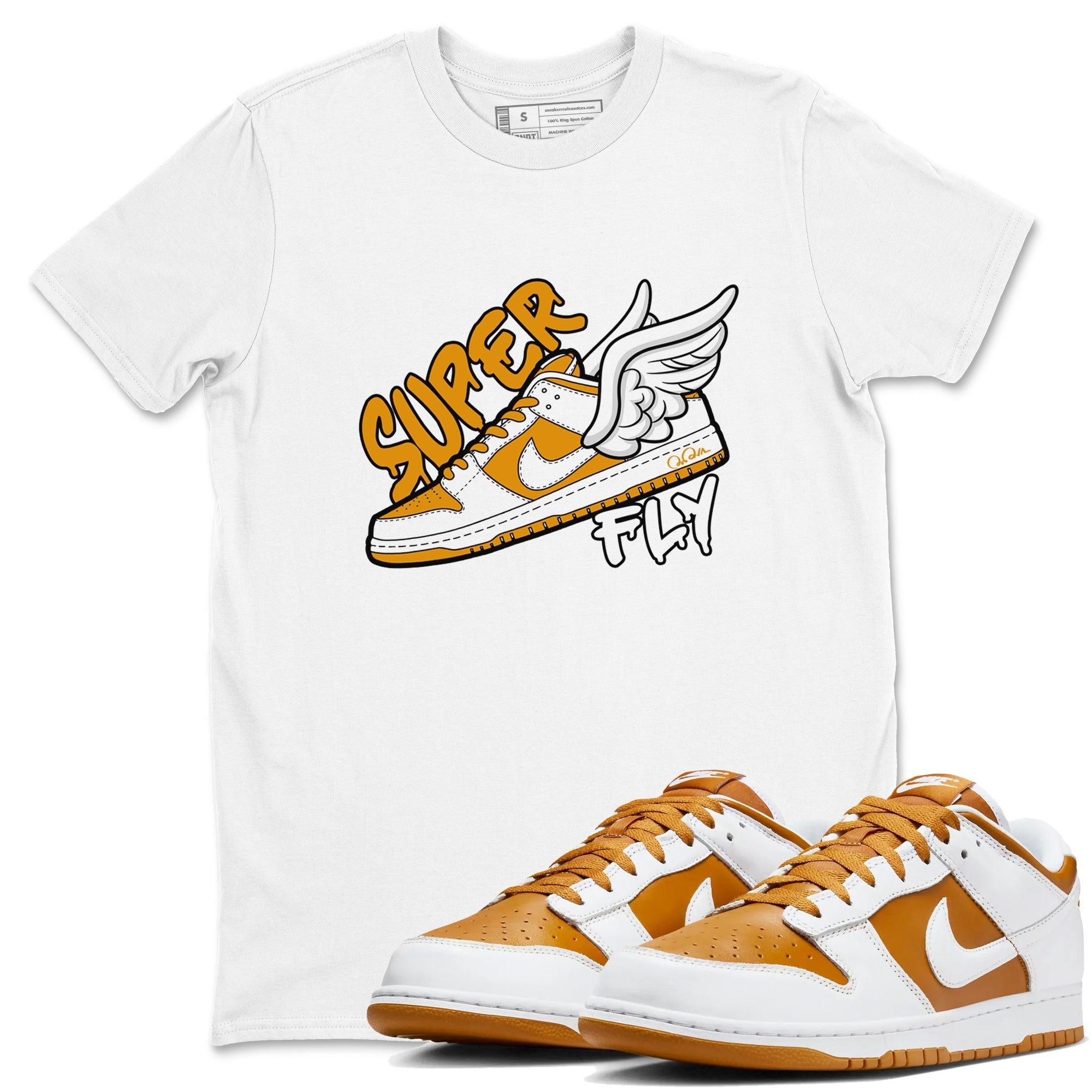 Super Fly snkmatch Tees - Dunk Dark Curry