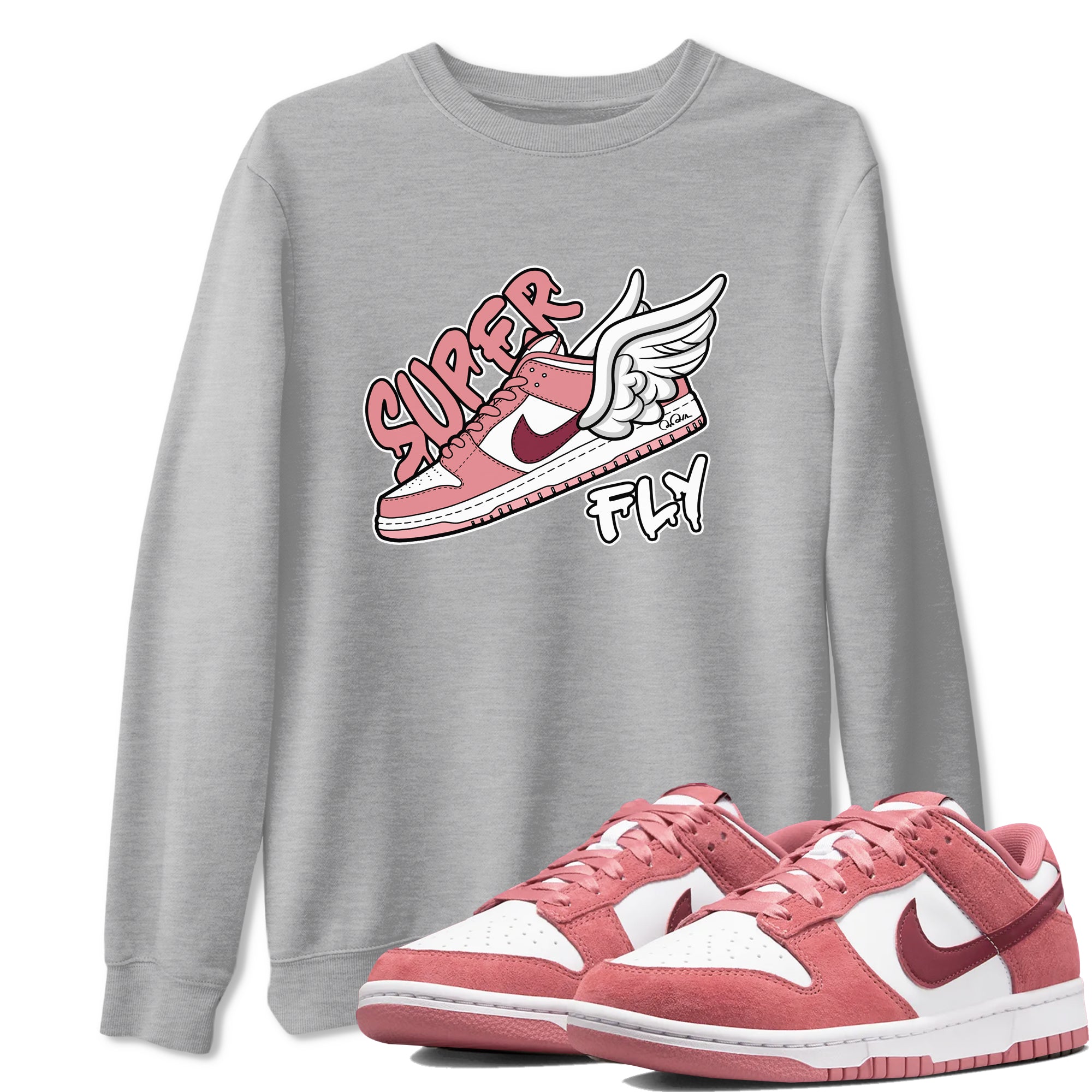 Super Fly snkmatch Tee - Dunk Valentines Day 2024