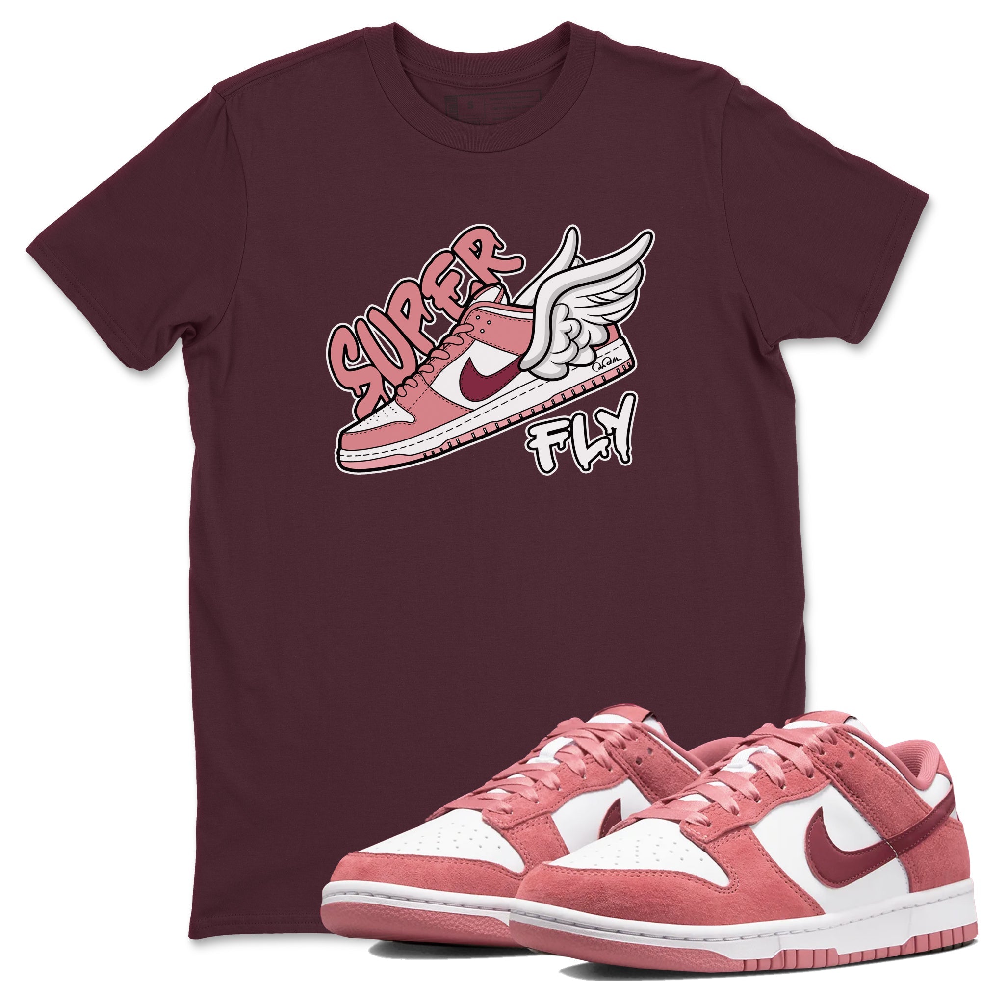 Super Fly snkmatch Tee - Dunk Valentines Day 2024