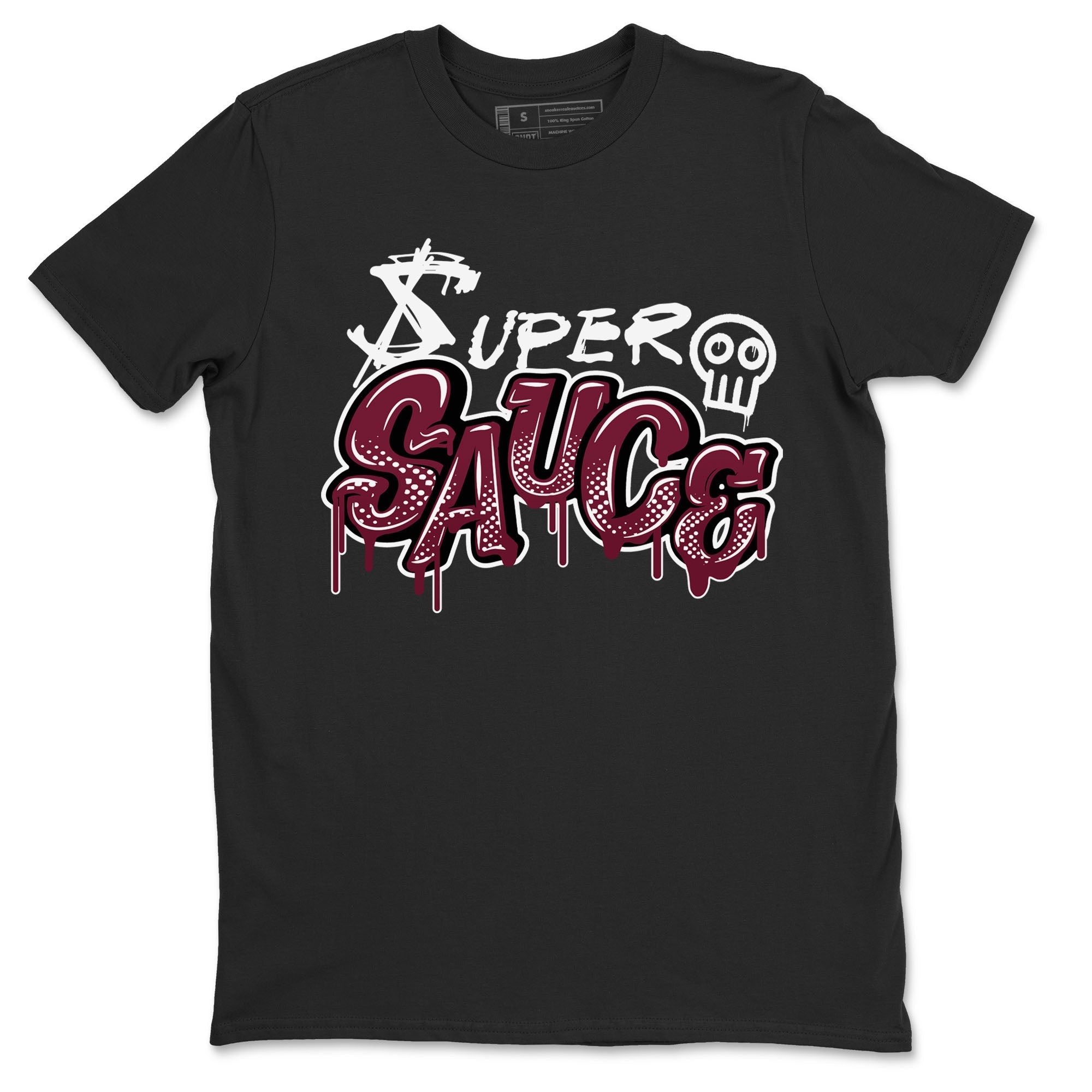 Super Sauce snkmatch Tees - Air Jordan 1 Metallic Burgundy