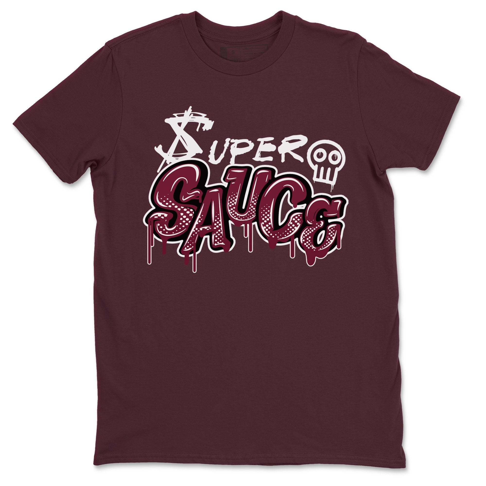 Super Sauce snkmatch Tees - Air Jordan 1 Metallic Burgundy