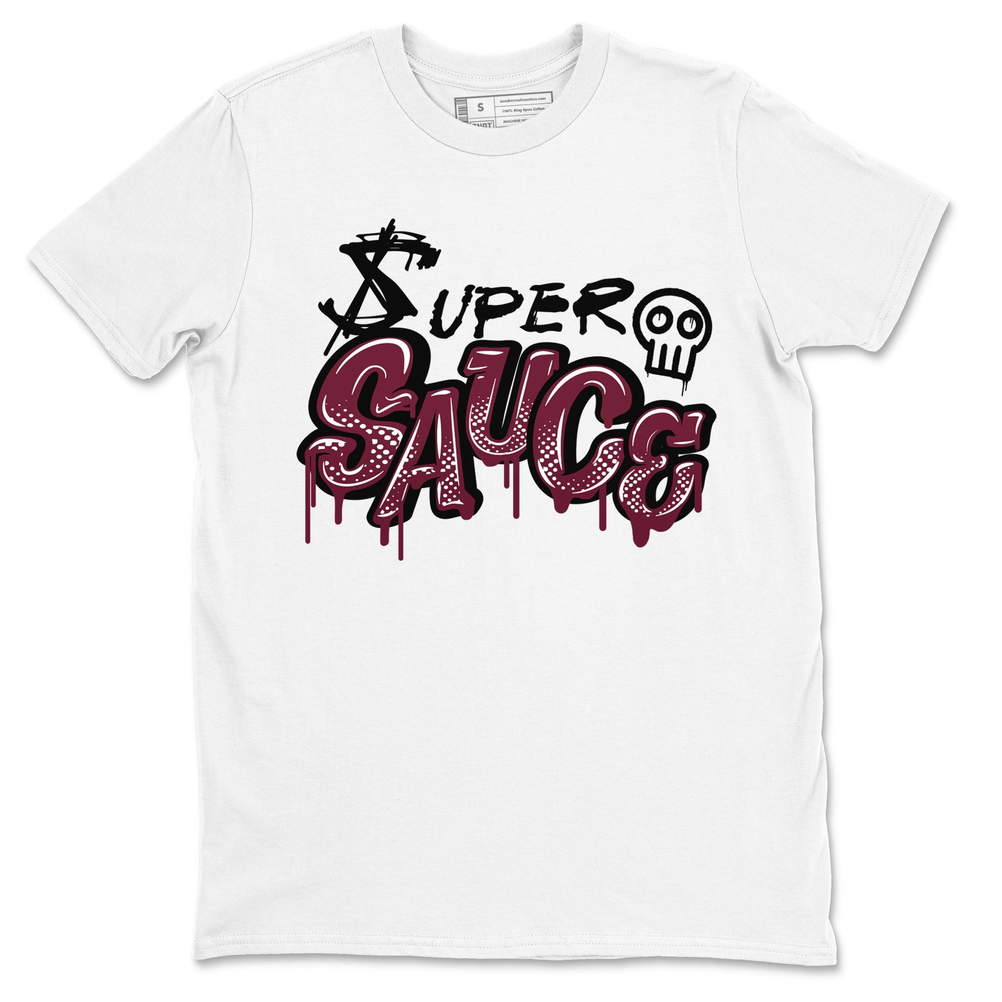 Super Sauce snkmatch Tees - Air Jordan 1 Metallic Burgundy