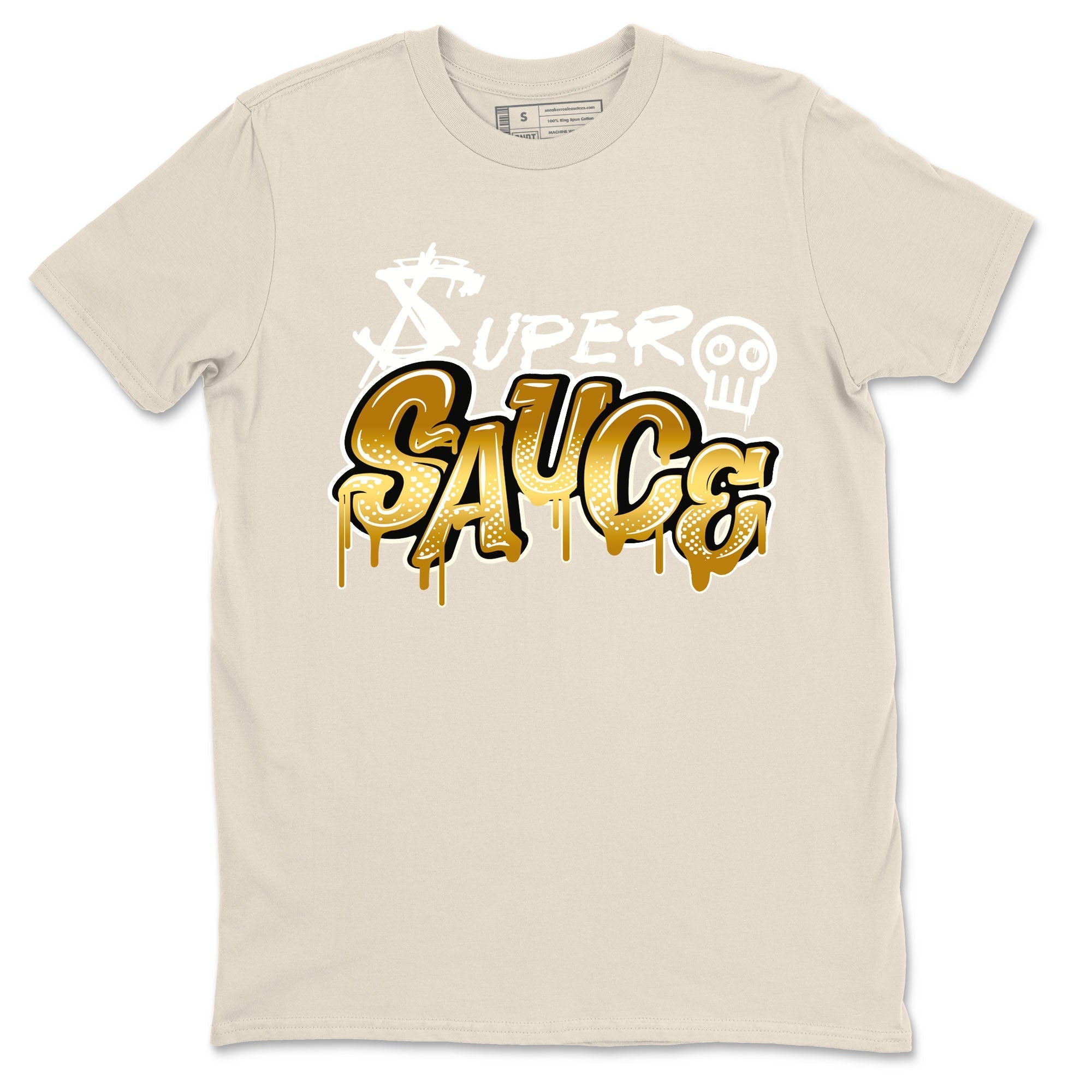 Super Sauce snkmatch Tees - Air Jordan 4 Sail 2024