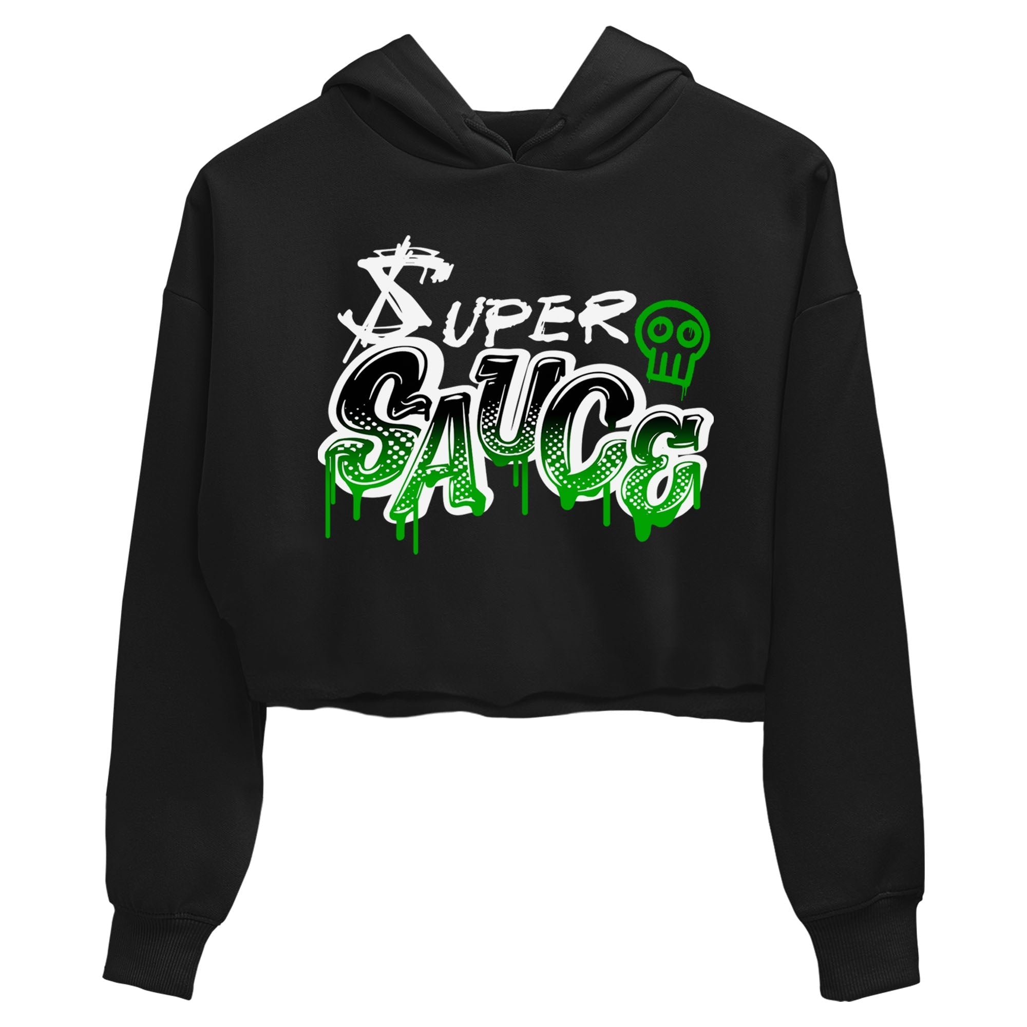Super Sauce snkmatch Women's Top - Air Jordan 5 Lucky Green
