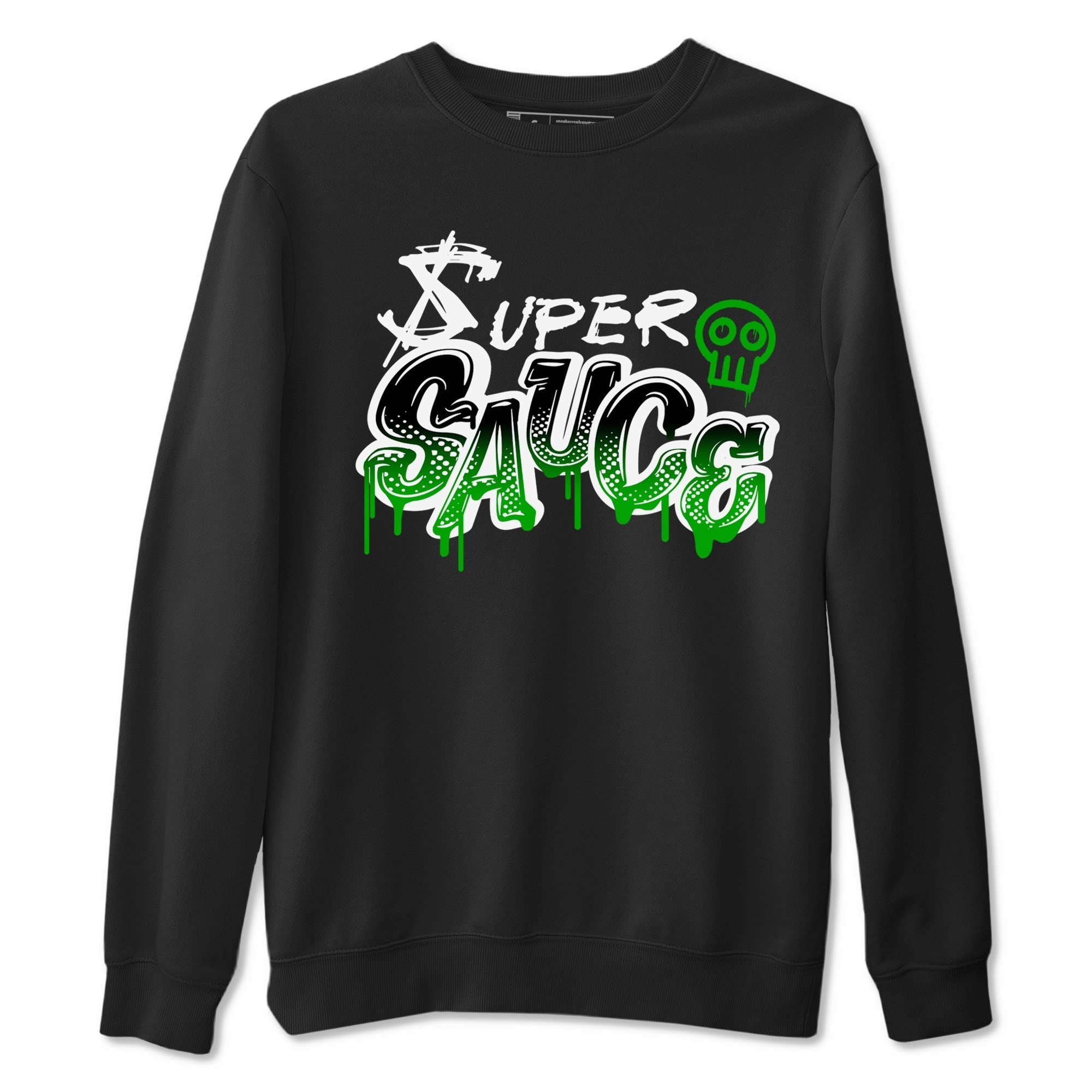 Super Sauce snkmatch Tees - Air Jordan 5 Lucky Green