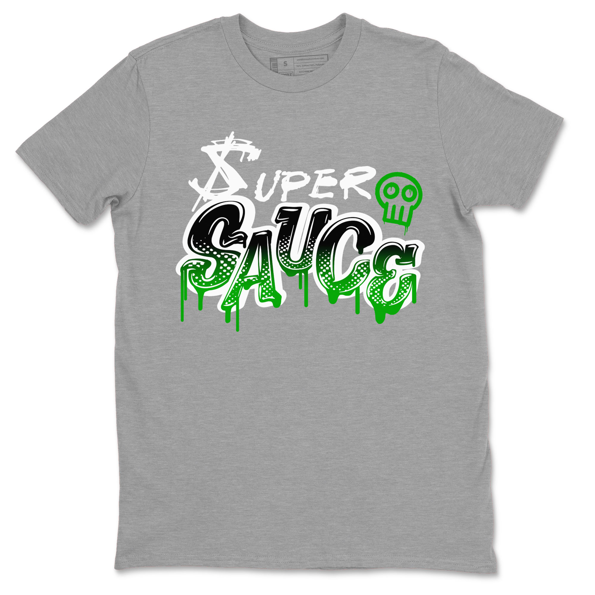 Super Sauce snkmatch Tees - Air Jordan 5 Lucky Green