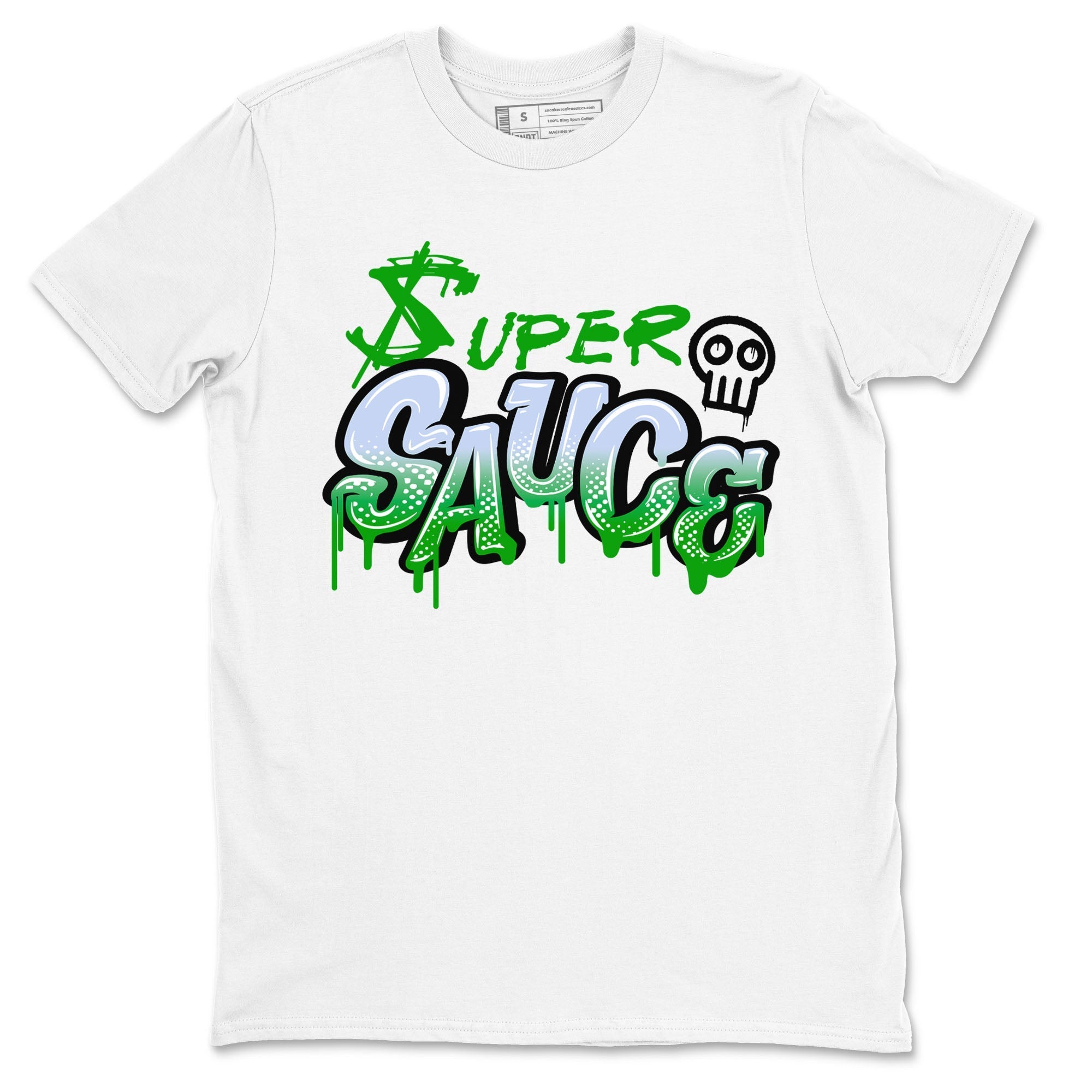 Super Sauce snkmatch Tees - Air Jordan 5 Lucky Green