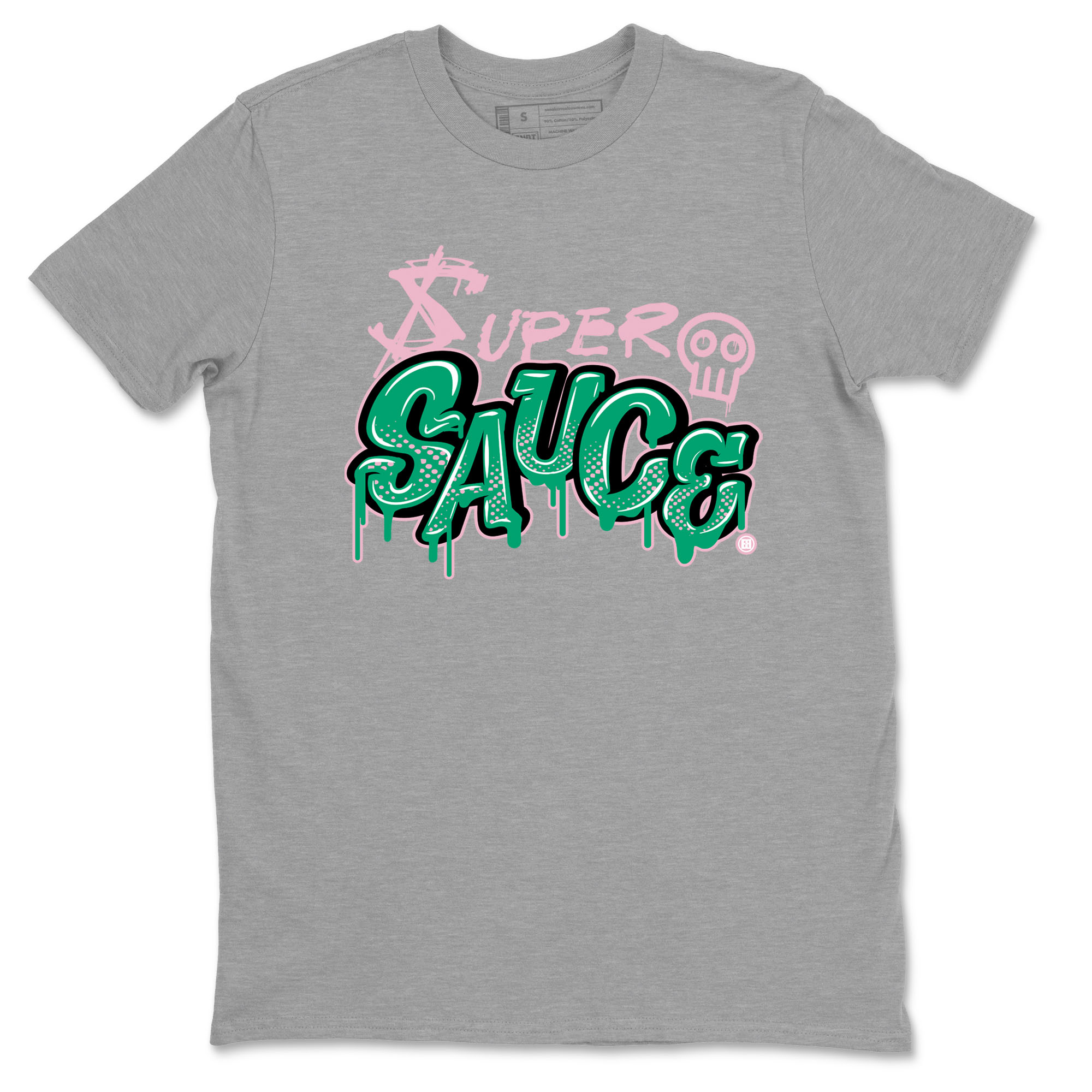 Super Sauce snkmatch Tees - Dunk Medium Soft Pink Malachite