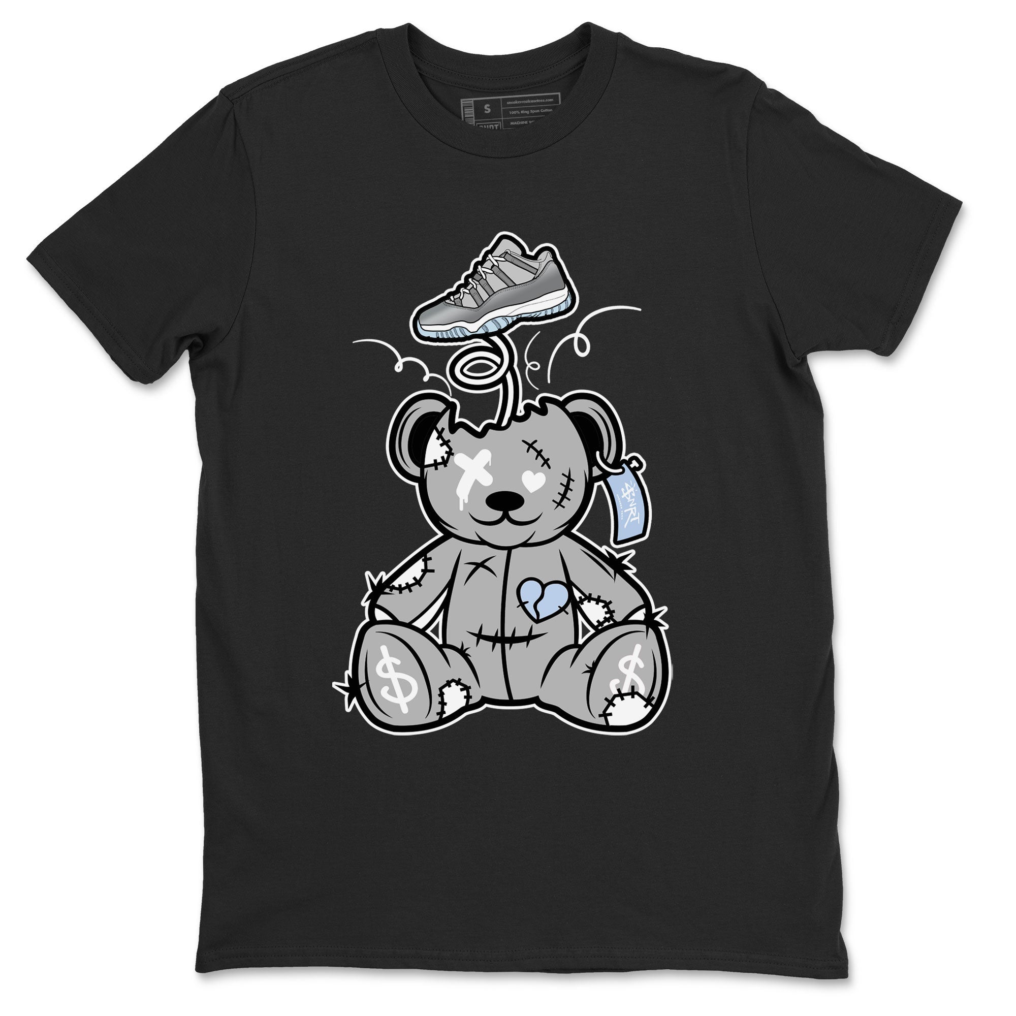 Surprise Teddy Bear snkmatch Tees - Air Jordan 11 Cool Grey