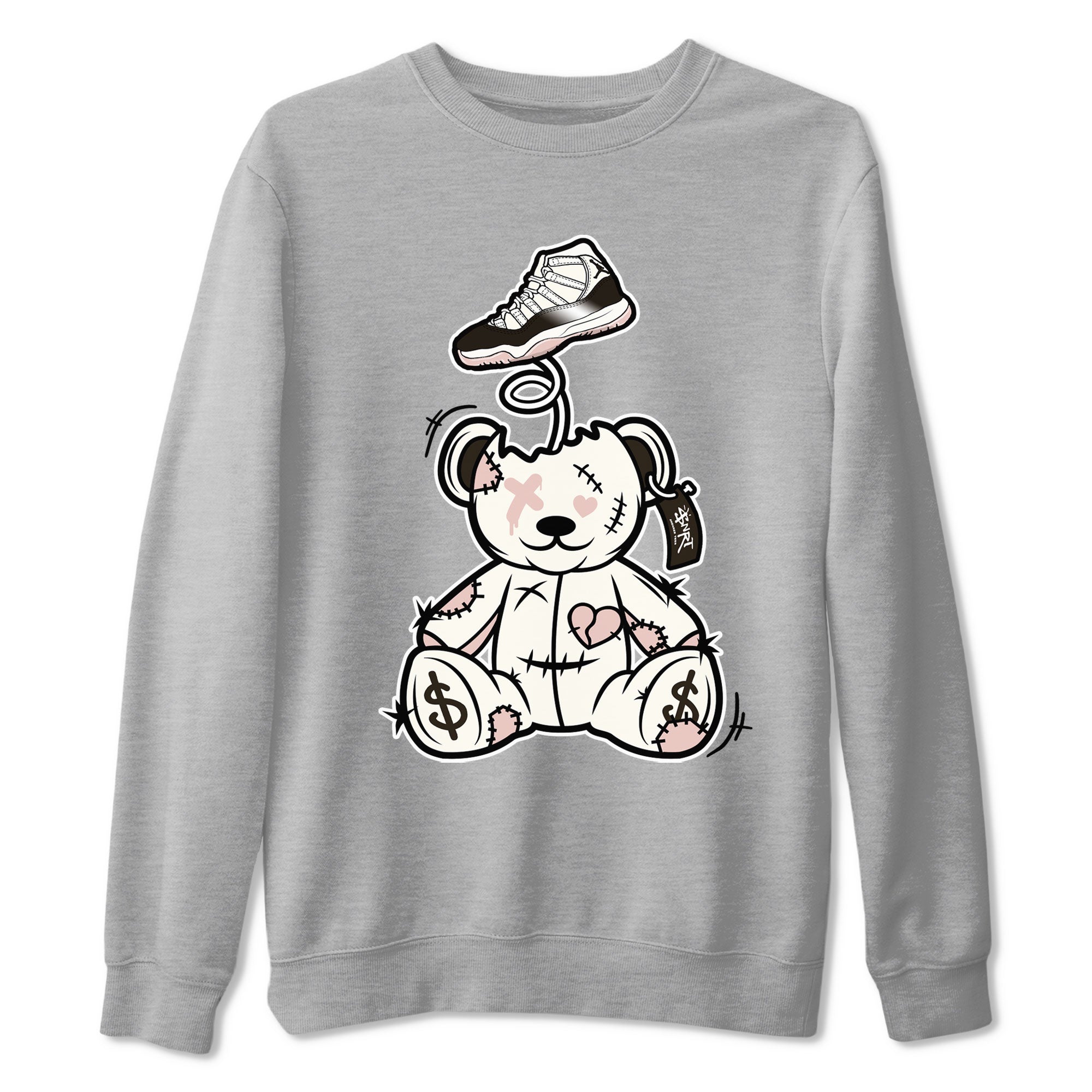 Surprise Teddy Bear snkmatch Tee - Air Jordan 11 Neapolitan