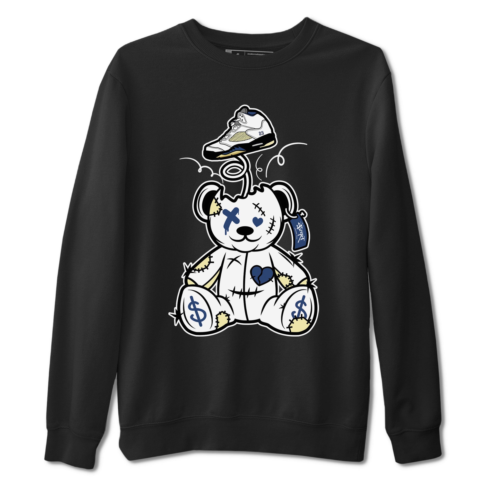 Surprise Teddy Bear snkmatch Tee - Air Jordan 5 A Ma Maniere x Photon Dust
