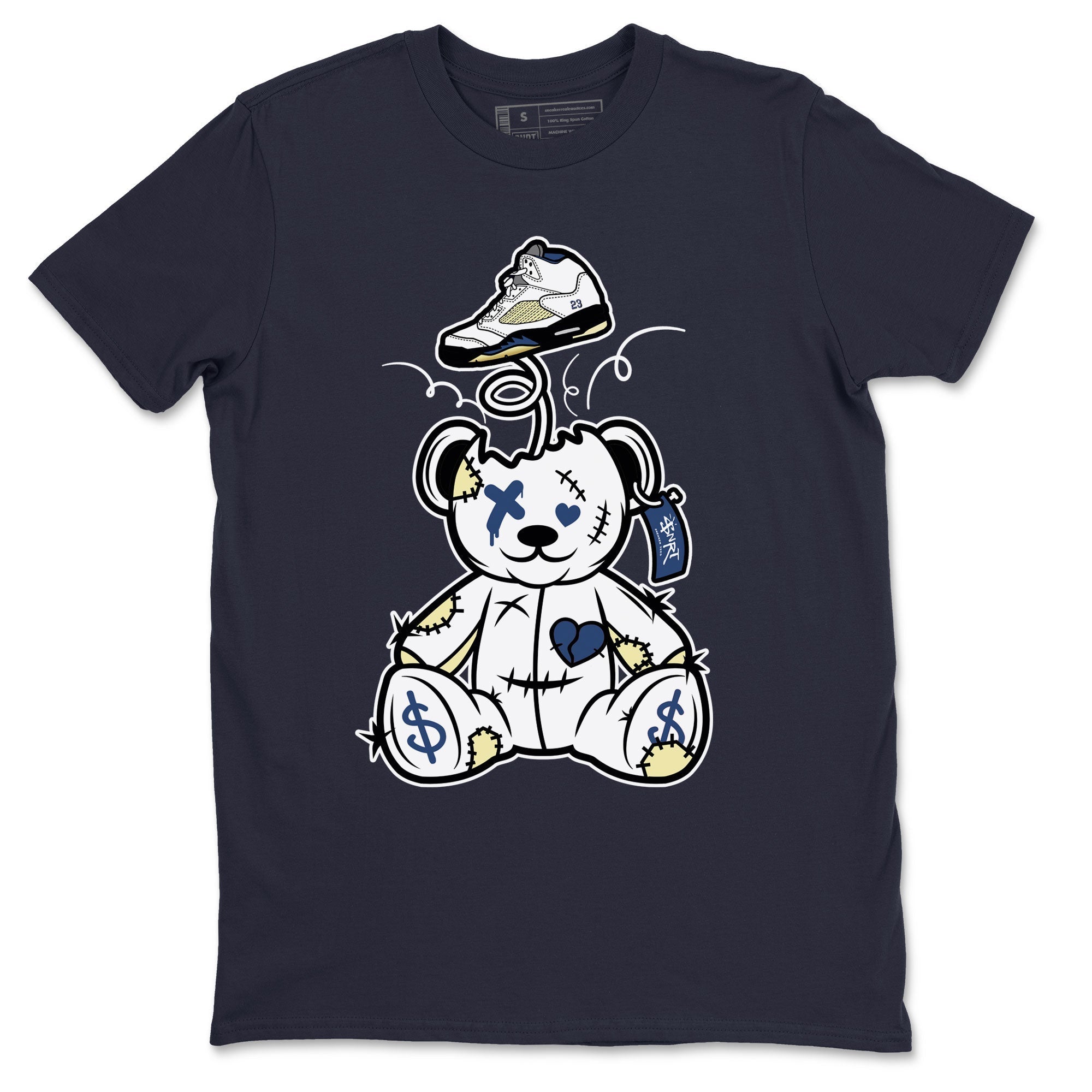 Surprise Teddy Bear snkmatch Tee - Air Jordan 5 A Ma Maniere x Photon Dust