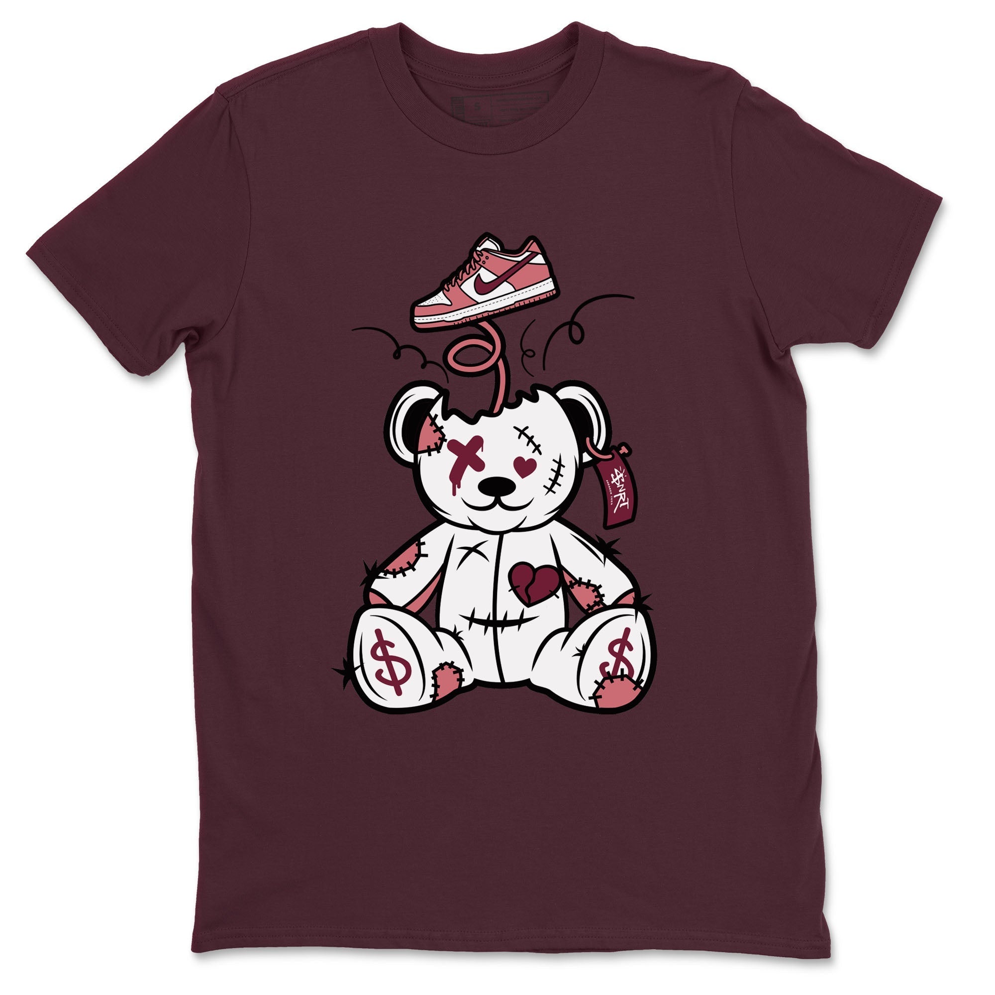 Surprise Teddy Bear snkmatch Tees - Dunk Valentines Day 2024