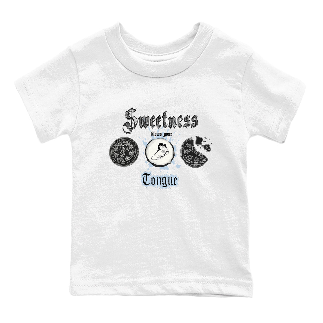 Sweetness Blows Your Tongue snkmatch Tees Kids - Air Jordan 6 White Black