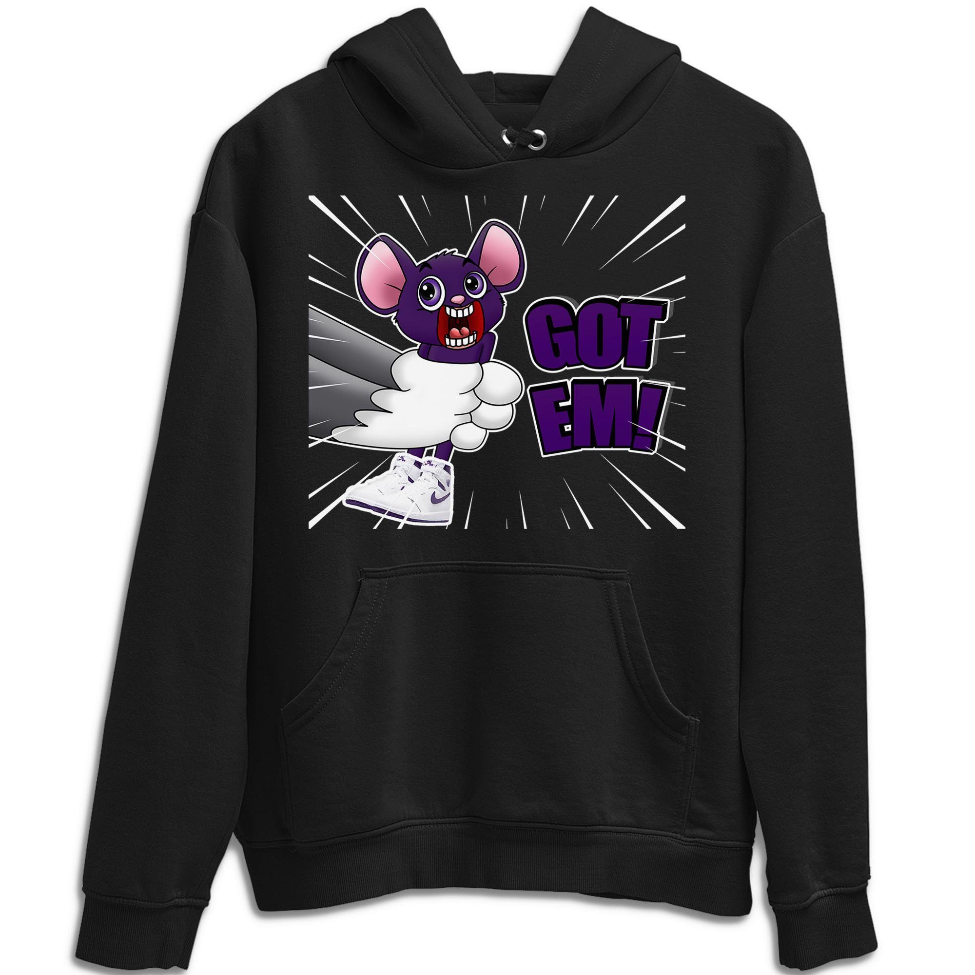 T&J Got Em Unisex Tops - Air Jordan 1 WMNS Court Purple