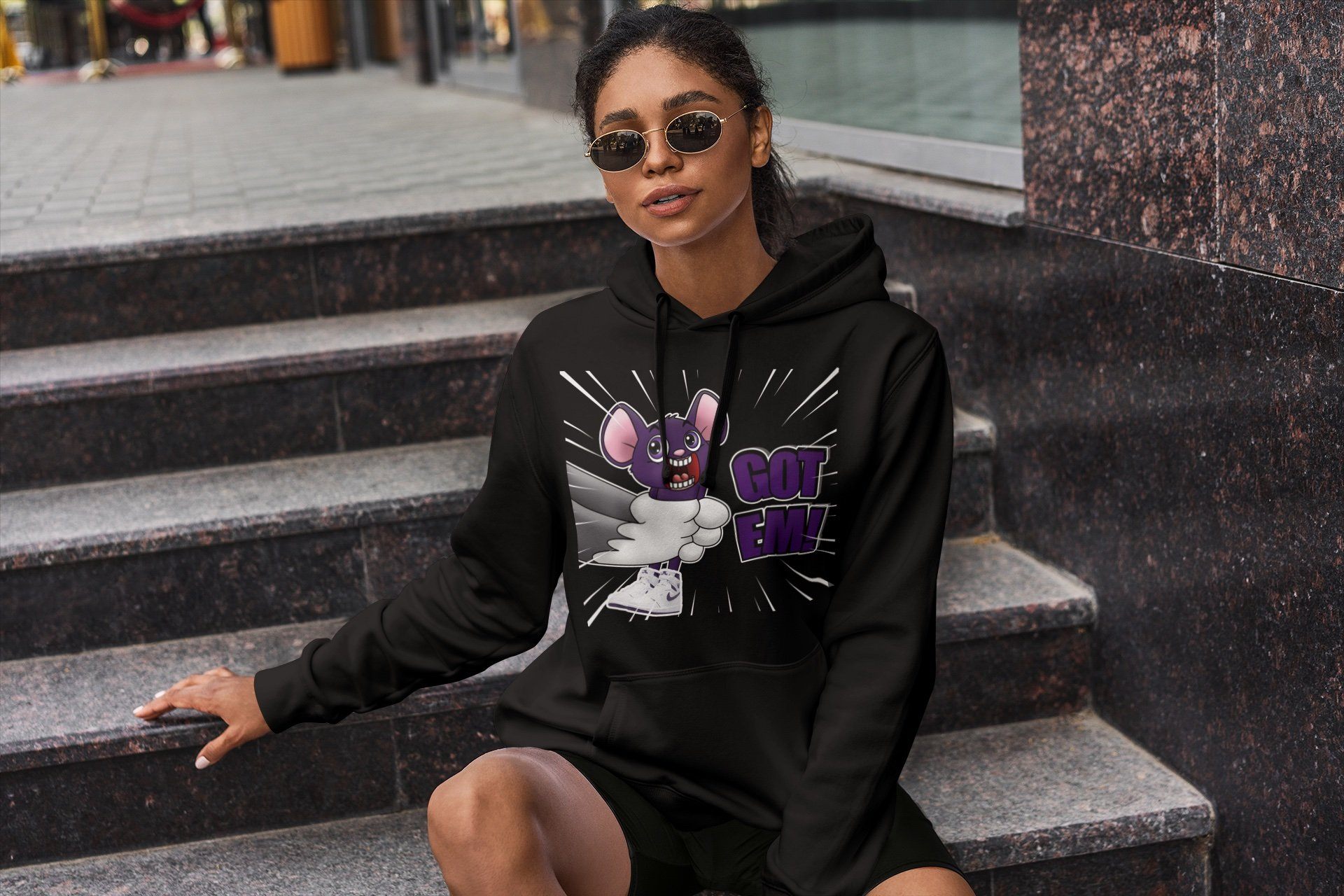 T&J Got Em Unisex Tops - Air Jordan 1 WMNS Court Purple