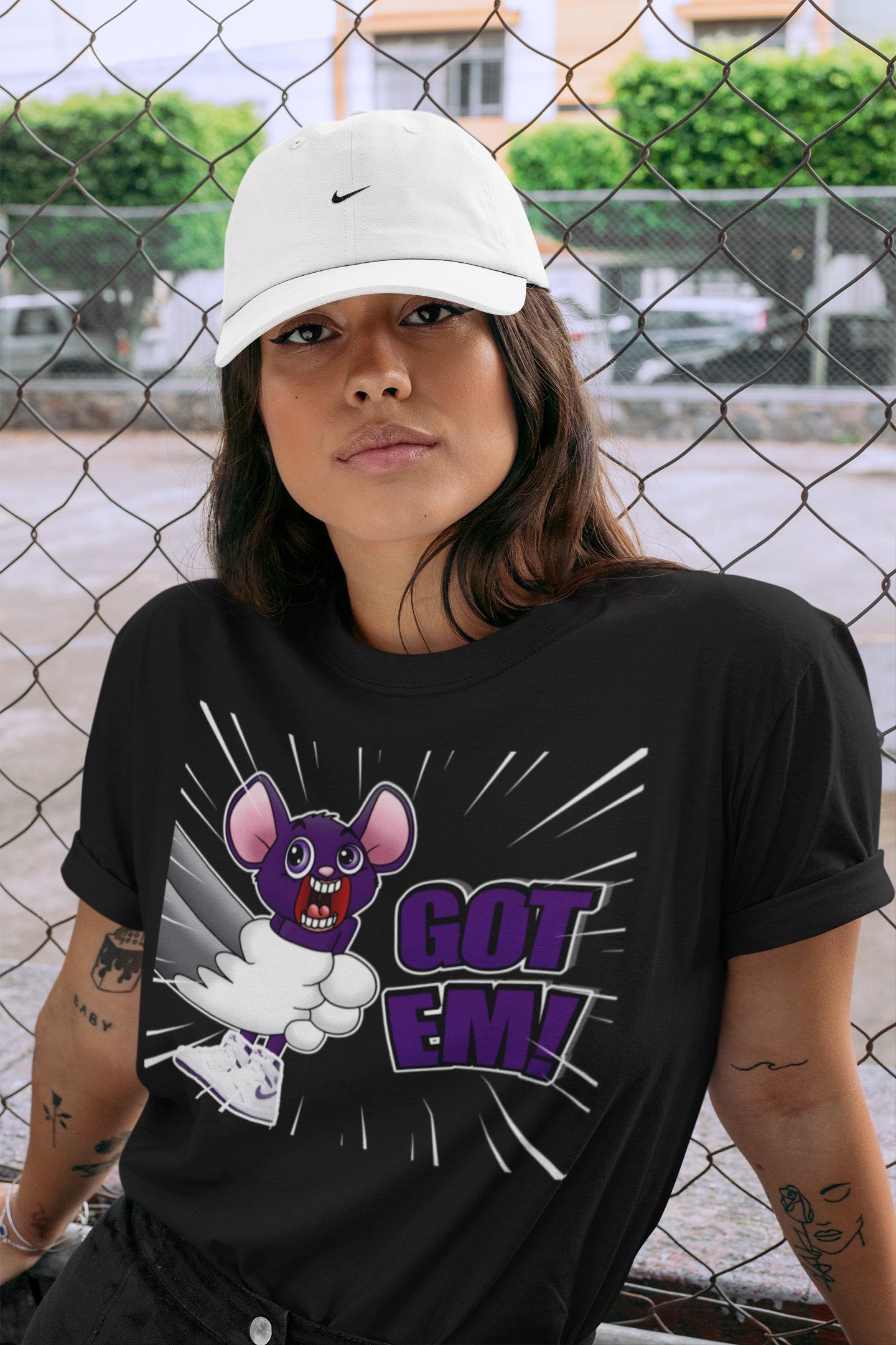T&J Got Em Unisex Tops - Air Jordan 1 WMNS Court Purple