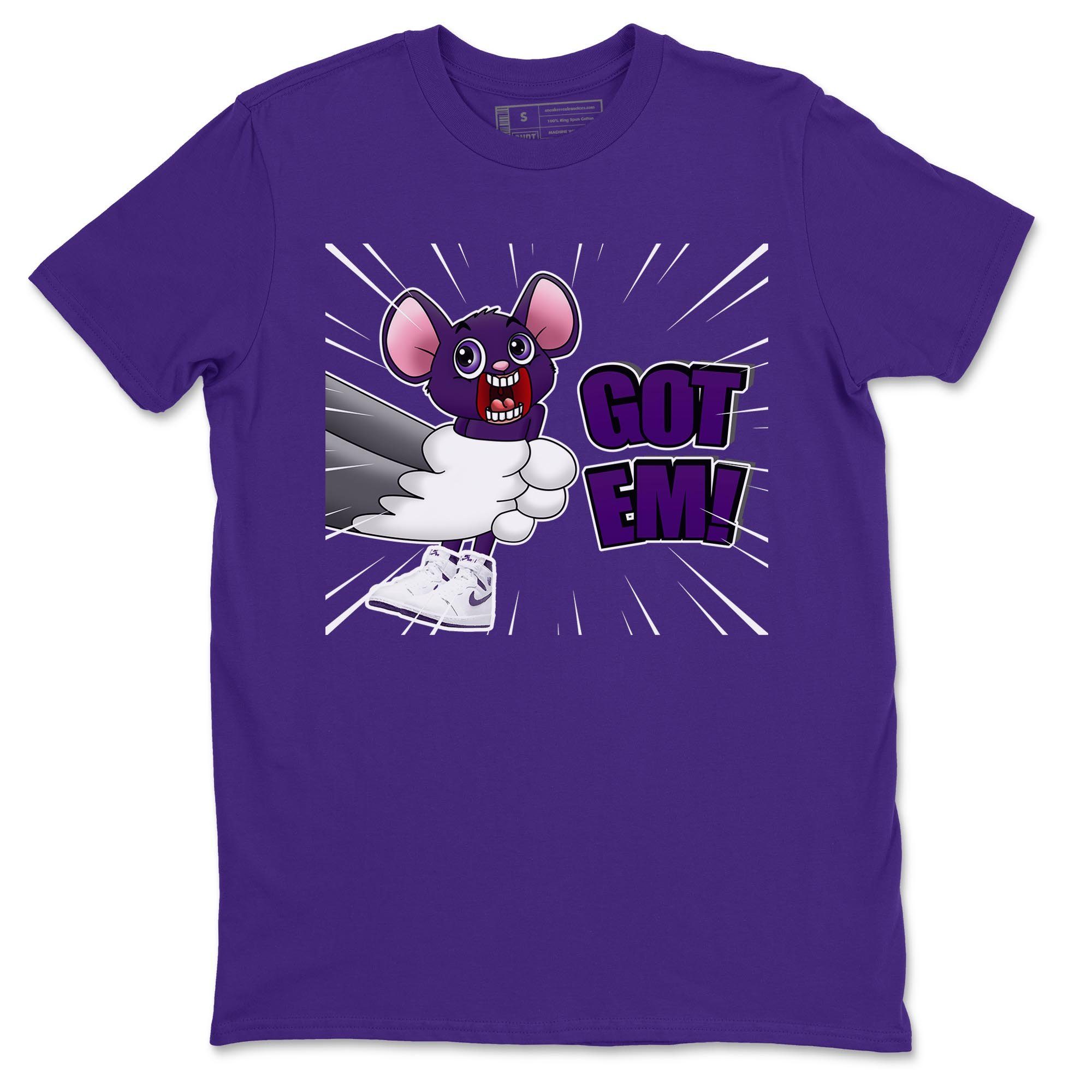 T&J Got Em Unisex Tops - Air Jordan 1 WMNS Court Purple