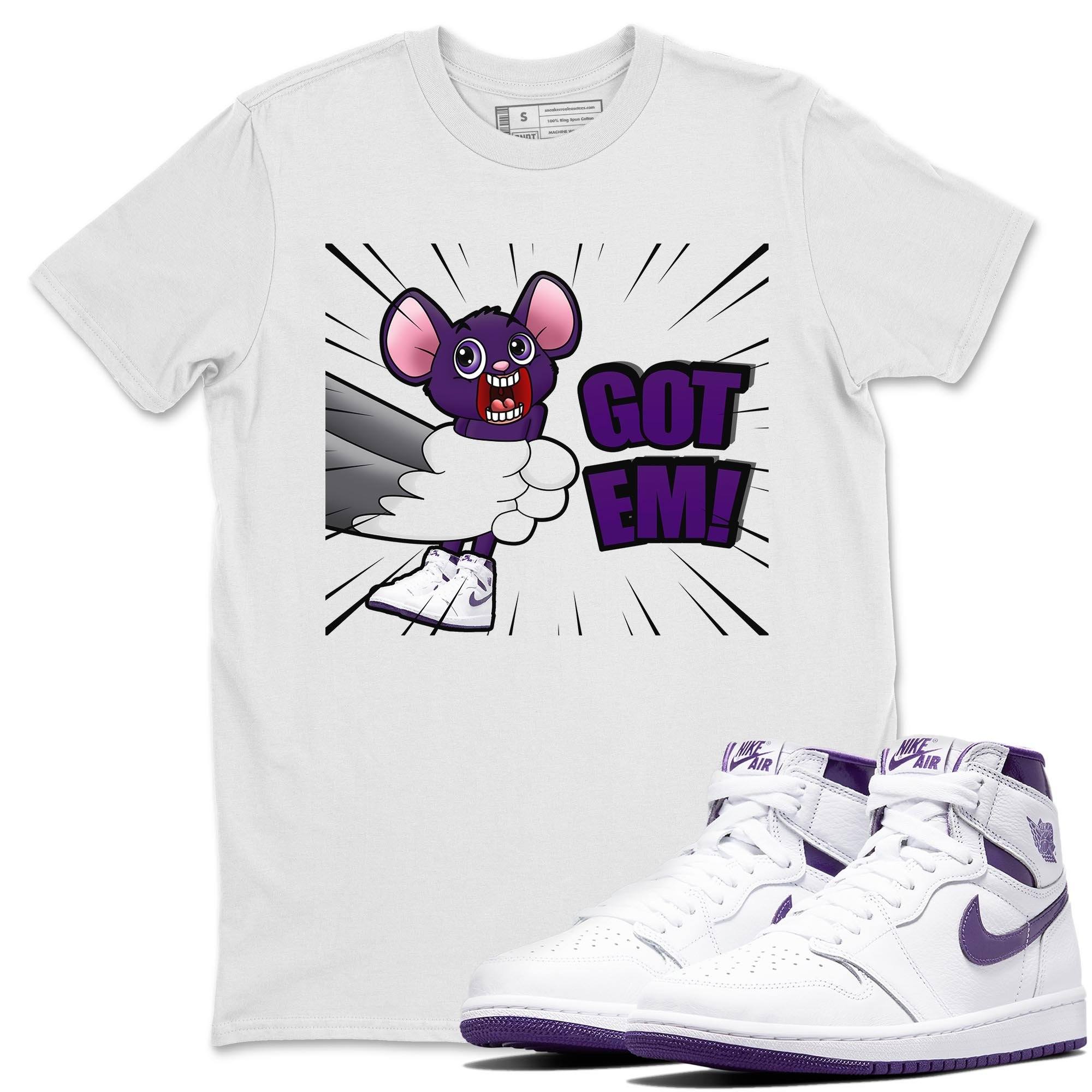 T&J Got Em Unisex Tops - Air Jordan 1 WMNS Court Purple