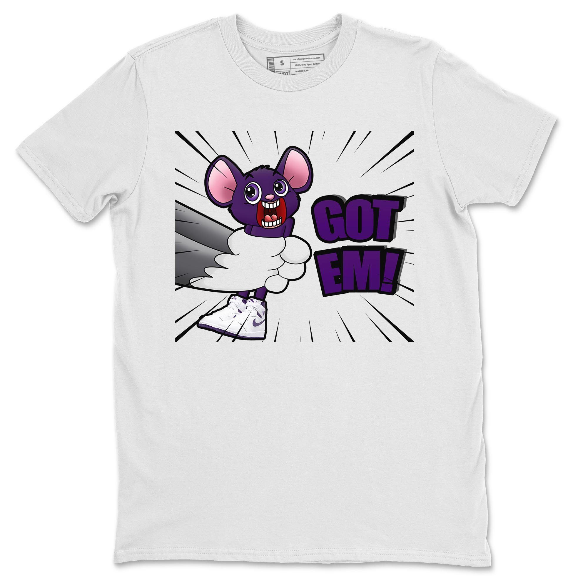 T&J Got Em Unisex Tops - Air Jordan 1 WMNS Court Purple