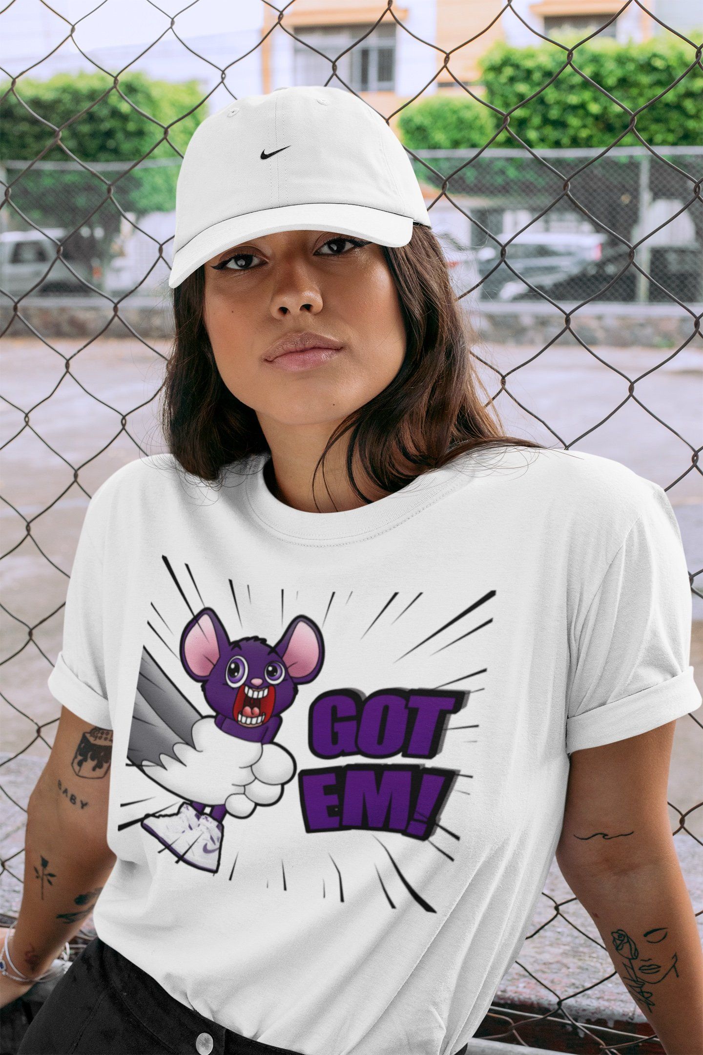 T&J Got Em Unisex Tops - Air Jordan 1 WMNS Court Purple